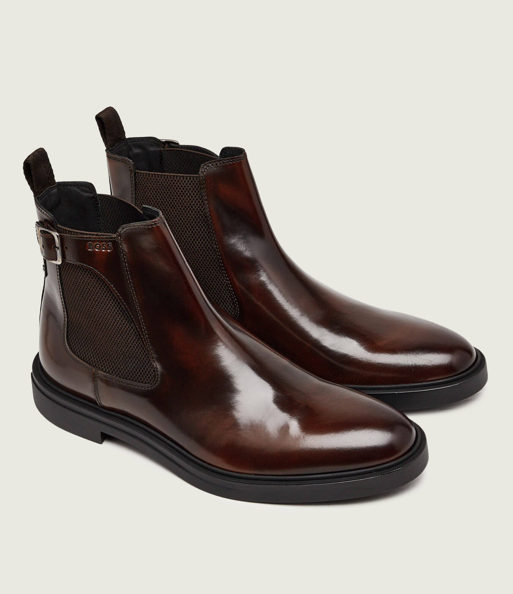 BOSS Black De piele ghete chelsea Calev_Cheb_bo