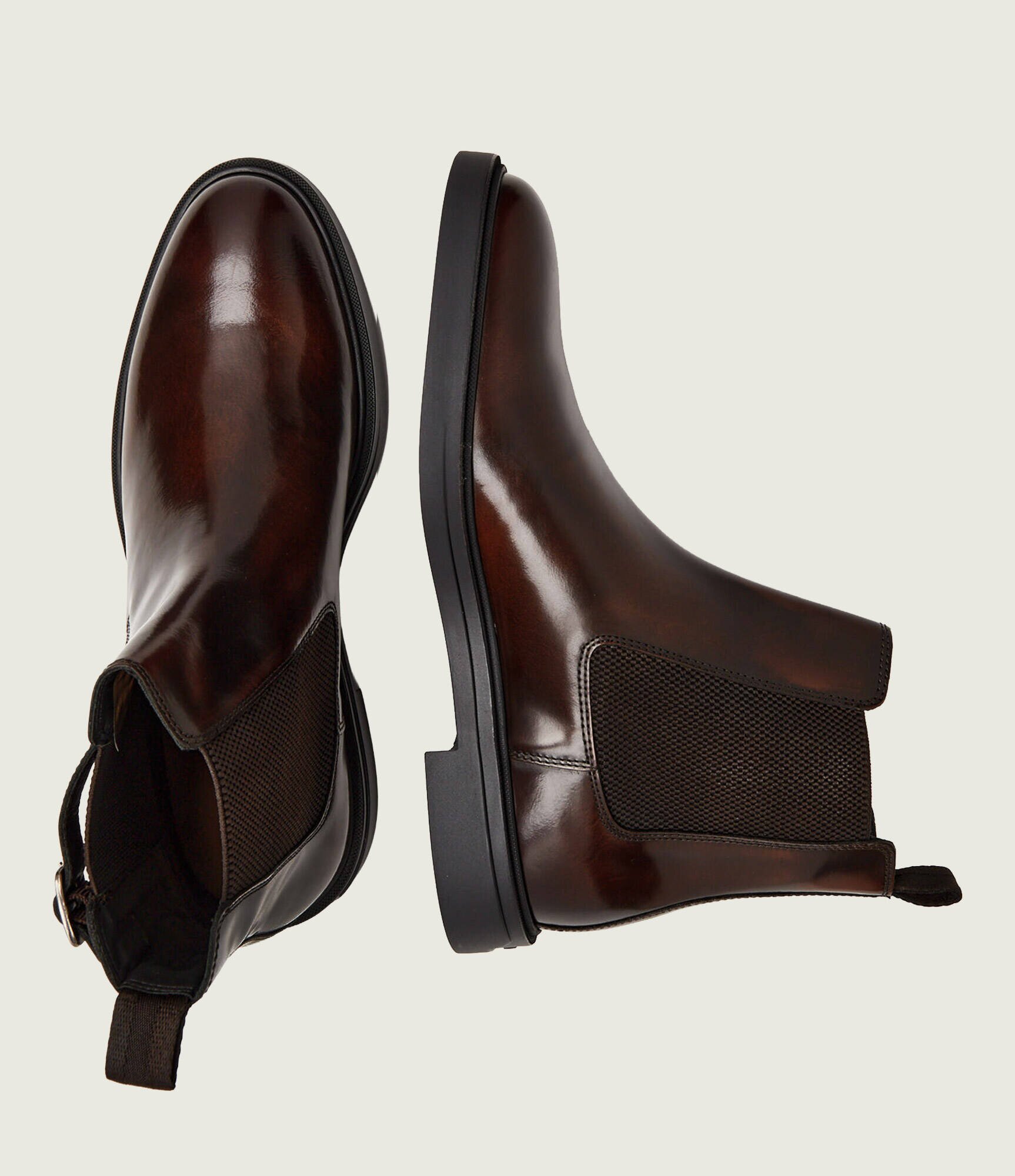 BOSS Black De piele ghete chelsea Calev_Cheb_bo