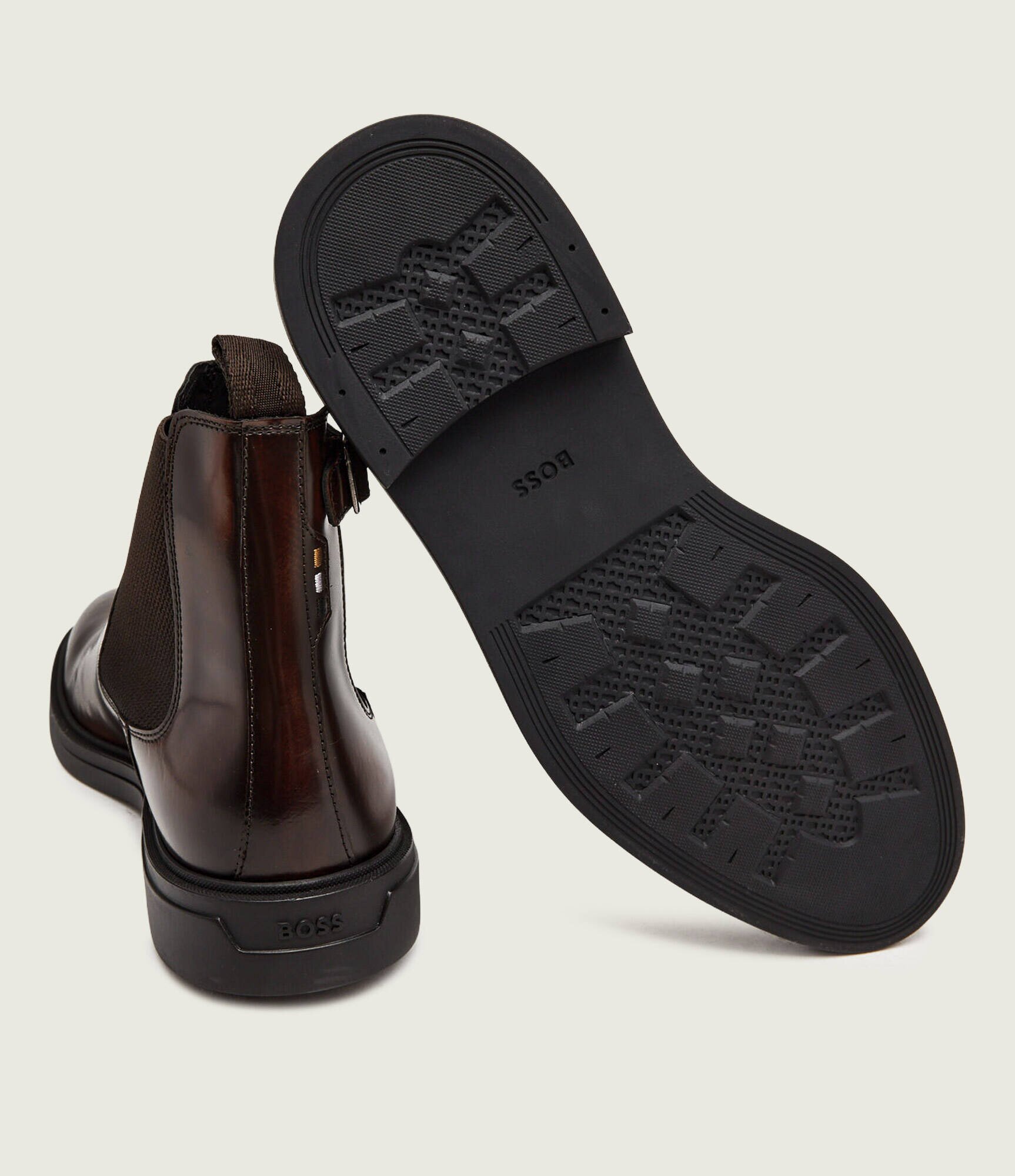 BOSS Black De piele ghete chelsea Calev_Cheb_bo