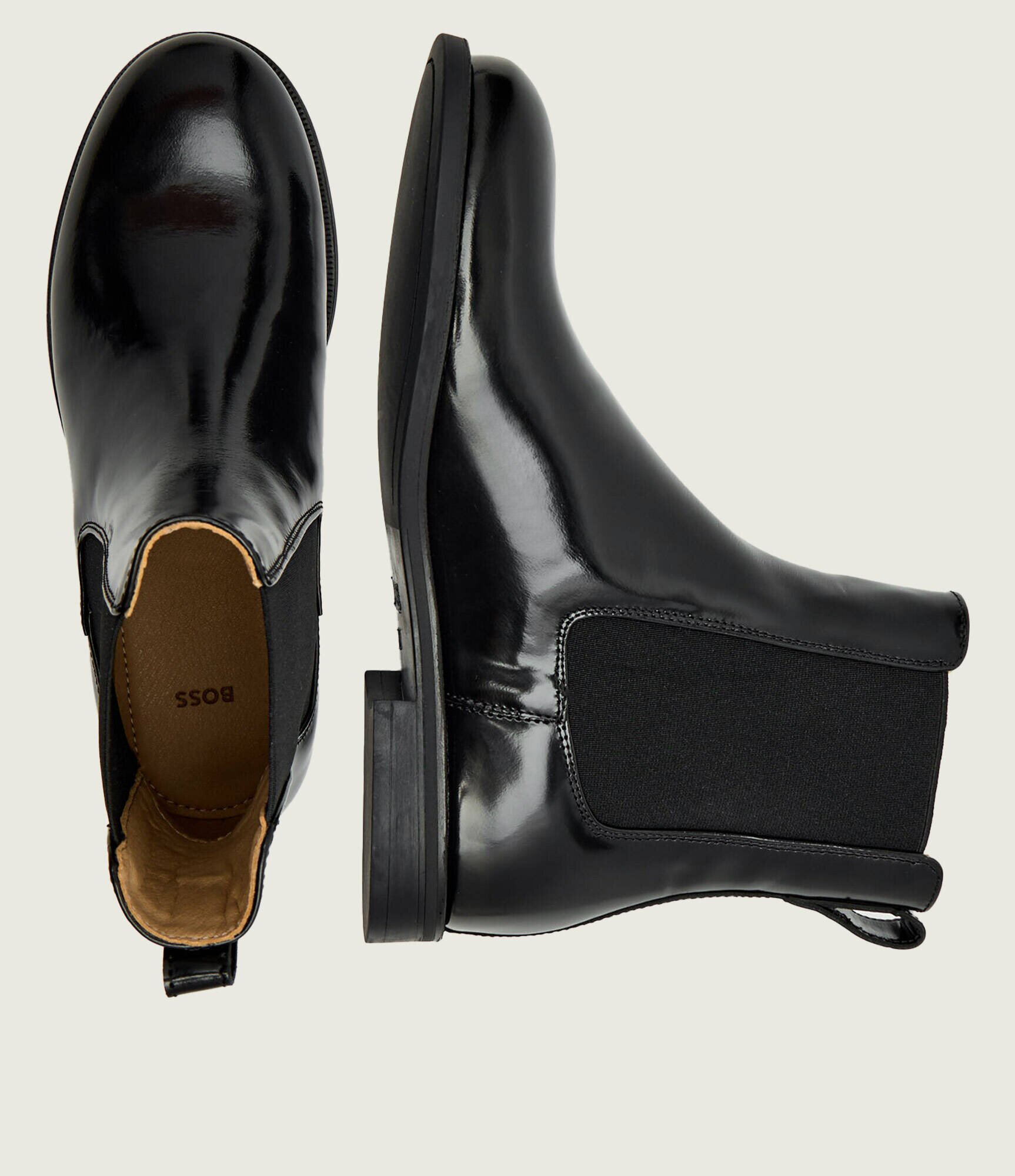 BOSS Black De piele ghete chelsea Lycia