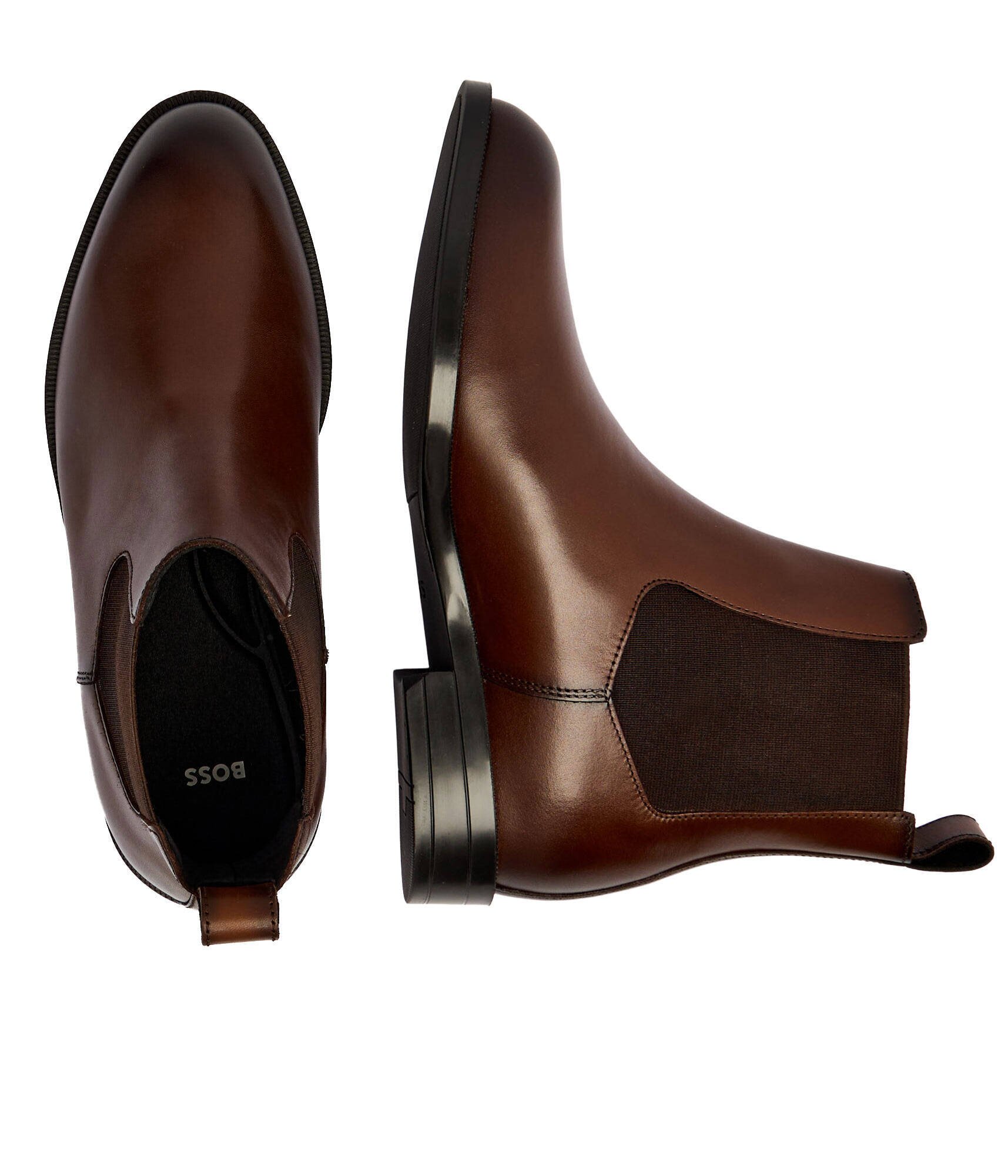 BOSS Black De piele ghete chelsea Tayil_Cheb_bu