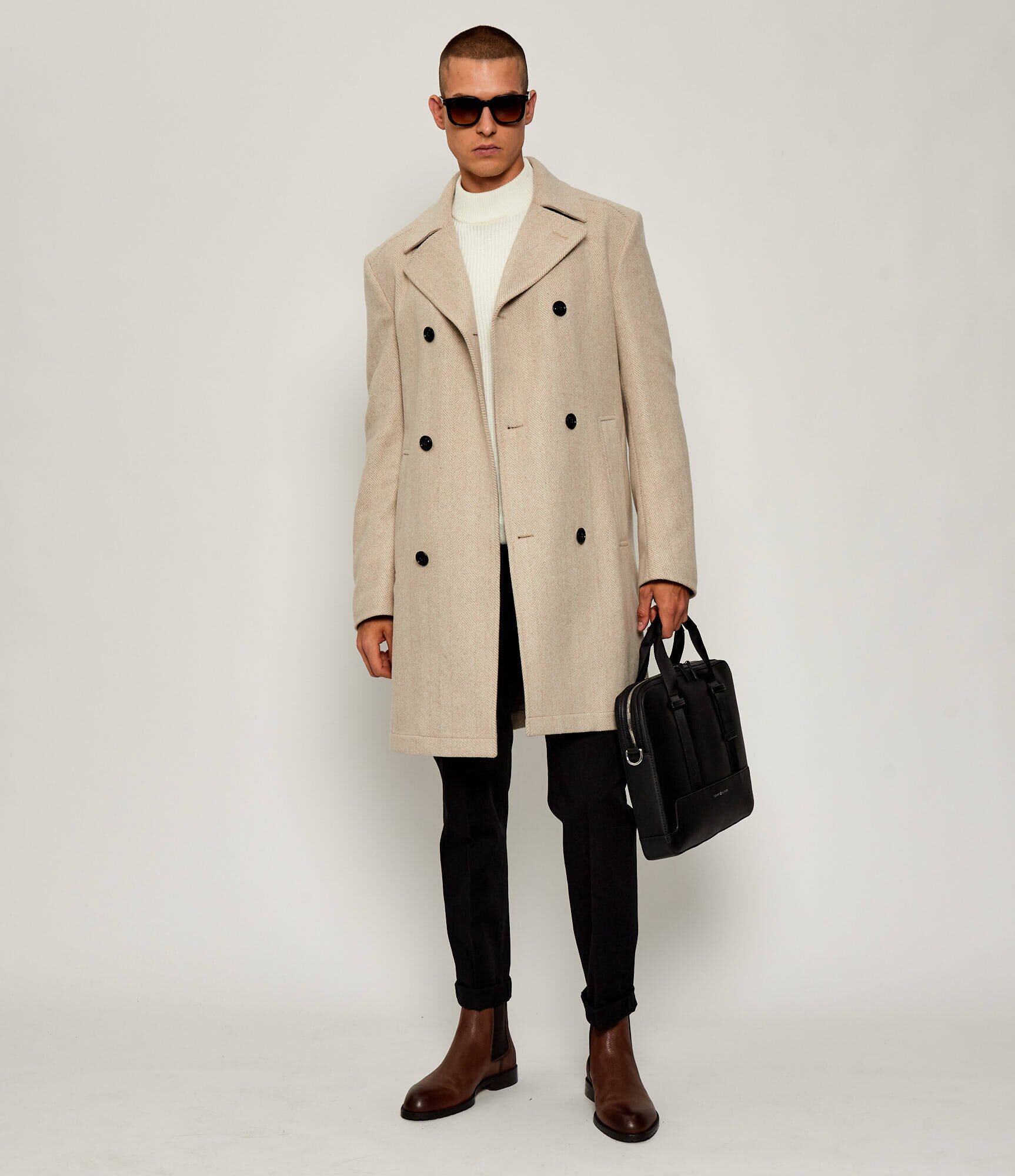BOSS Black De piele ghete chelsea Tayil-L_Cheb_grW