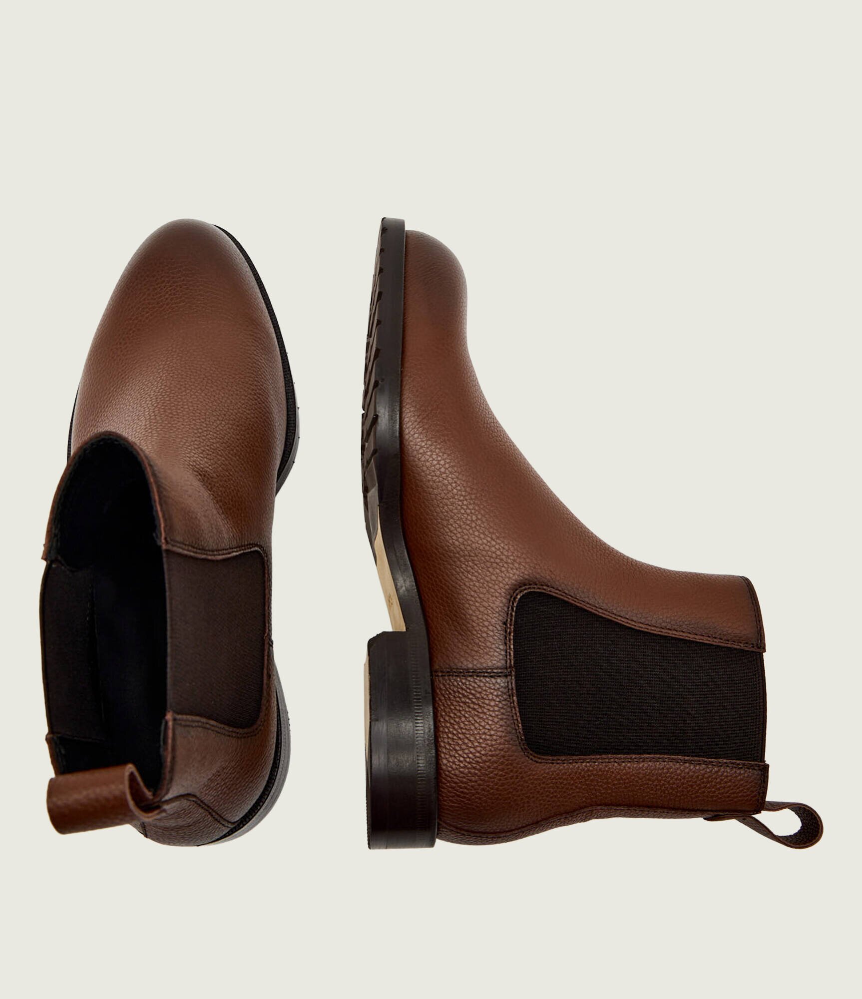 BOSS Black De piele ghete chelsea Tayil-L_Cheb_grW