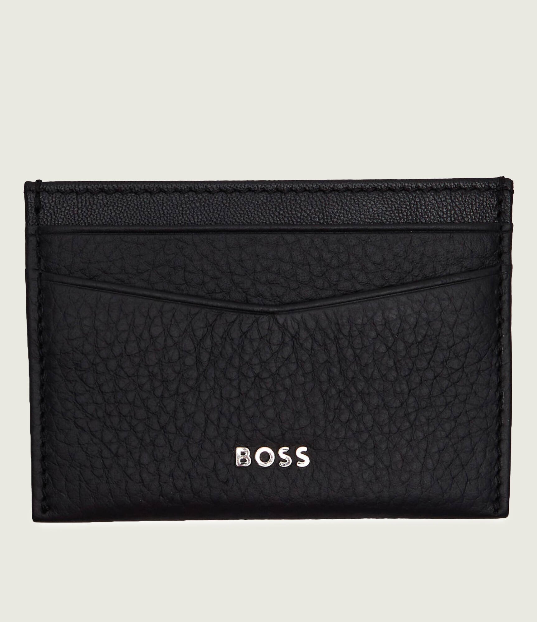 BOSS Black De piele husă pentru carduri New Crosstown_Cardc.