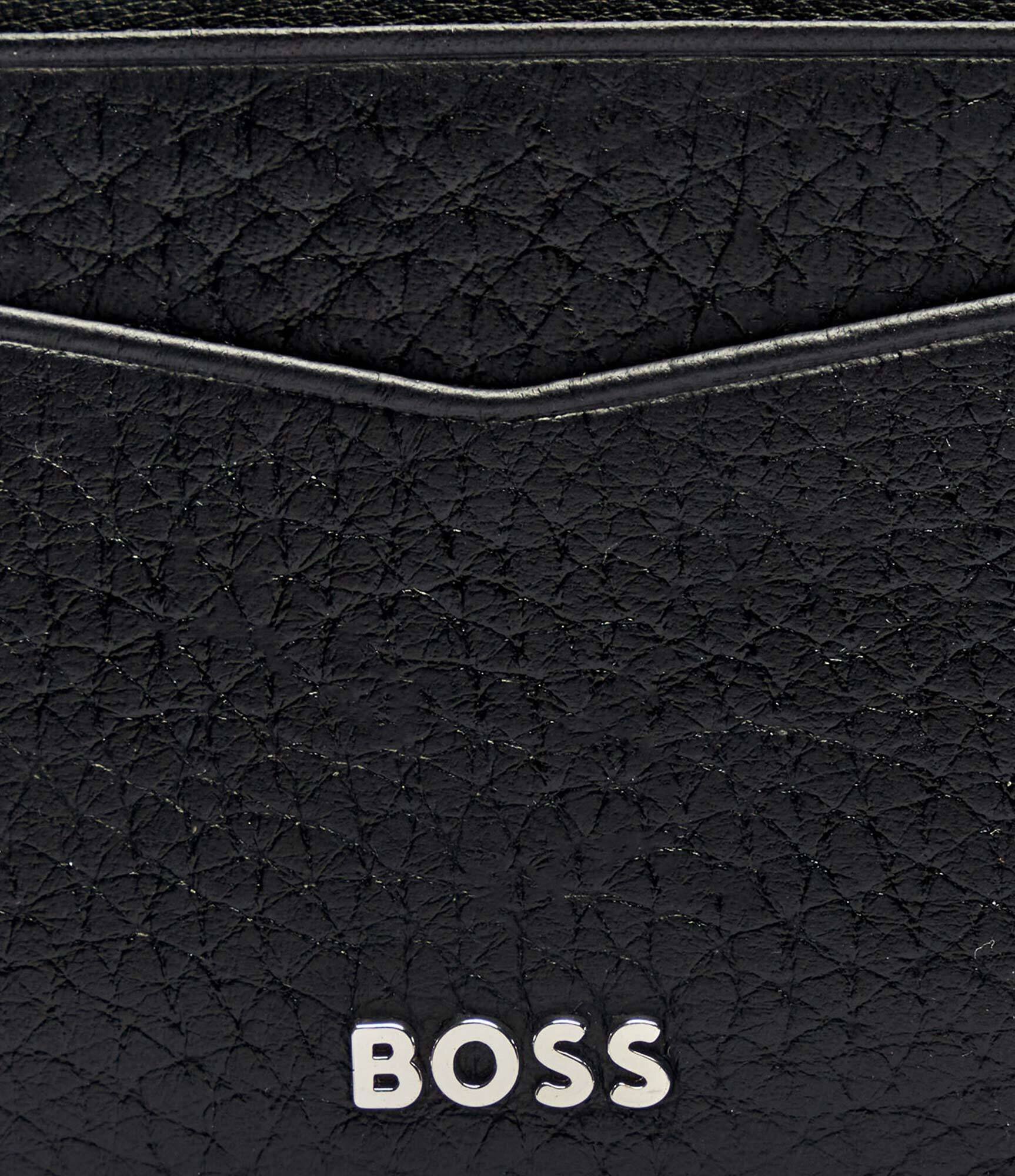 BOSS Black De piele husă pentru carduri New Crosstown_M_Clip