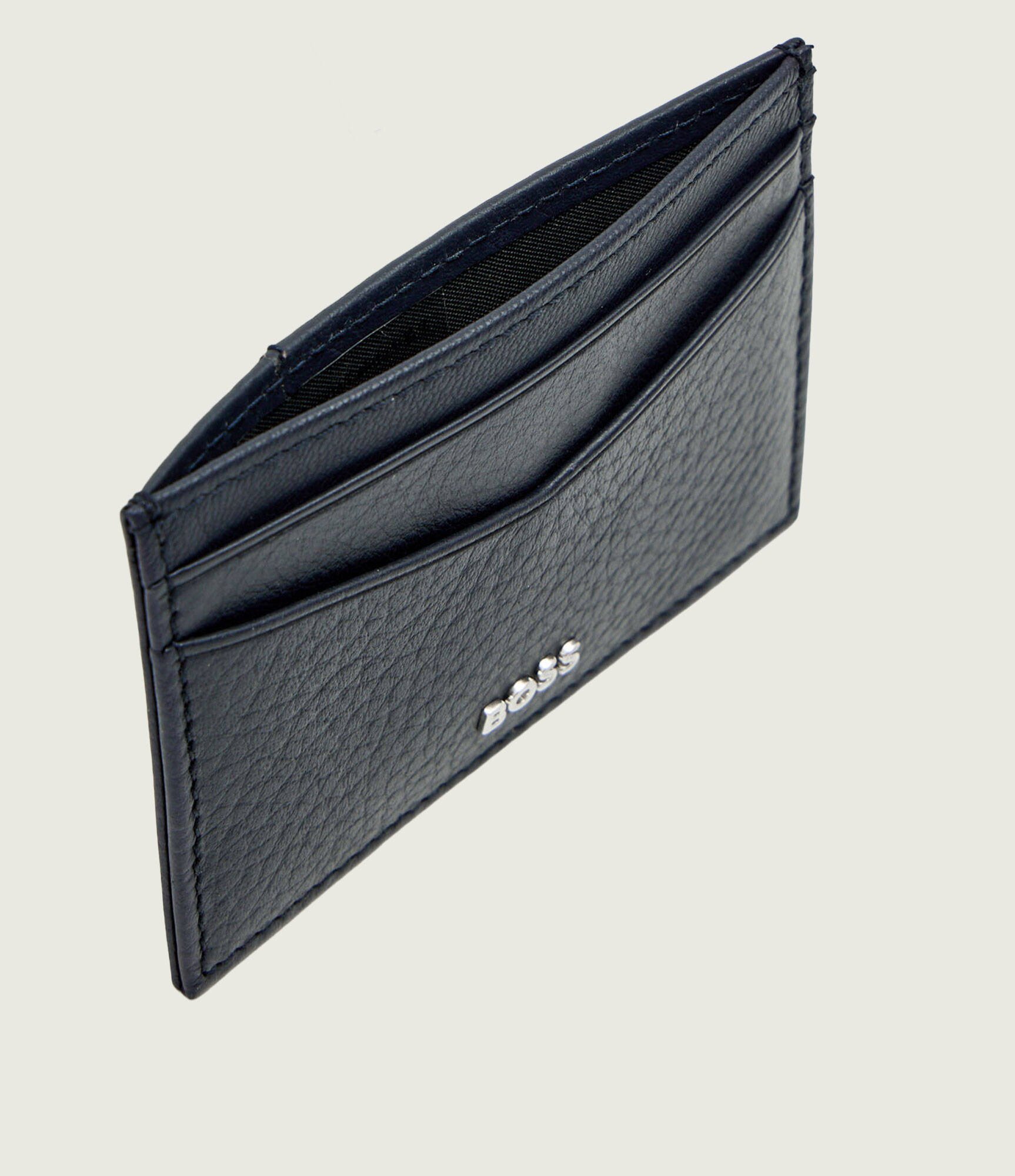 BOSS Black De piele husă pentru carduri New Crosstown_M_Clip