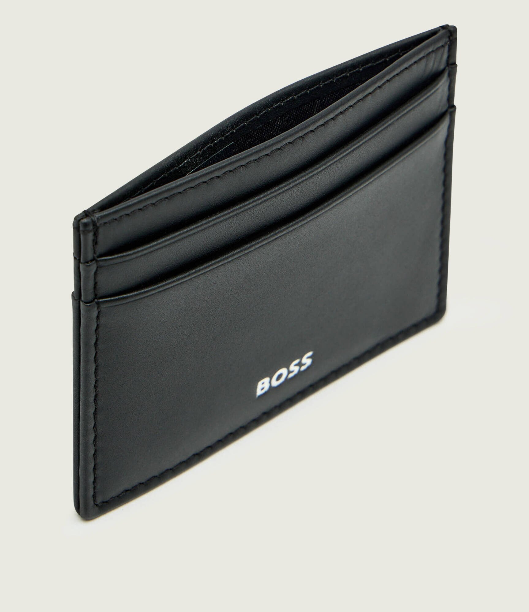 BOSS Black De piele husă pentru carduri Randy_Cardholder