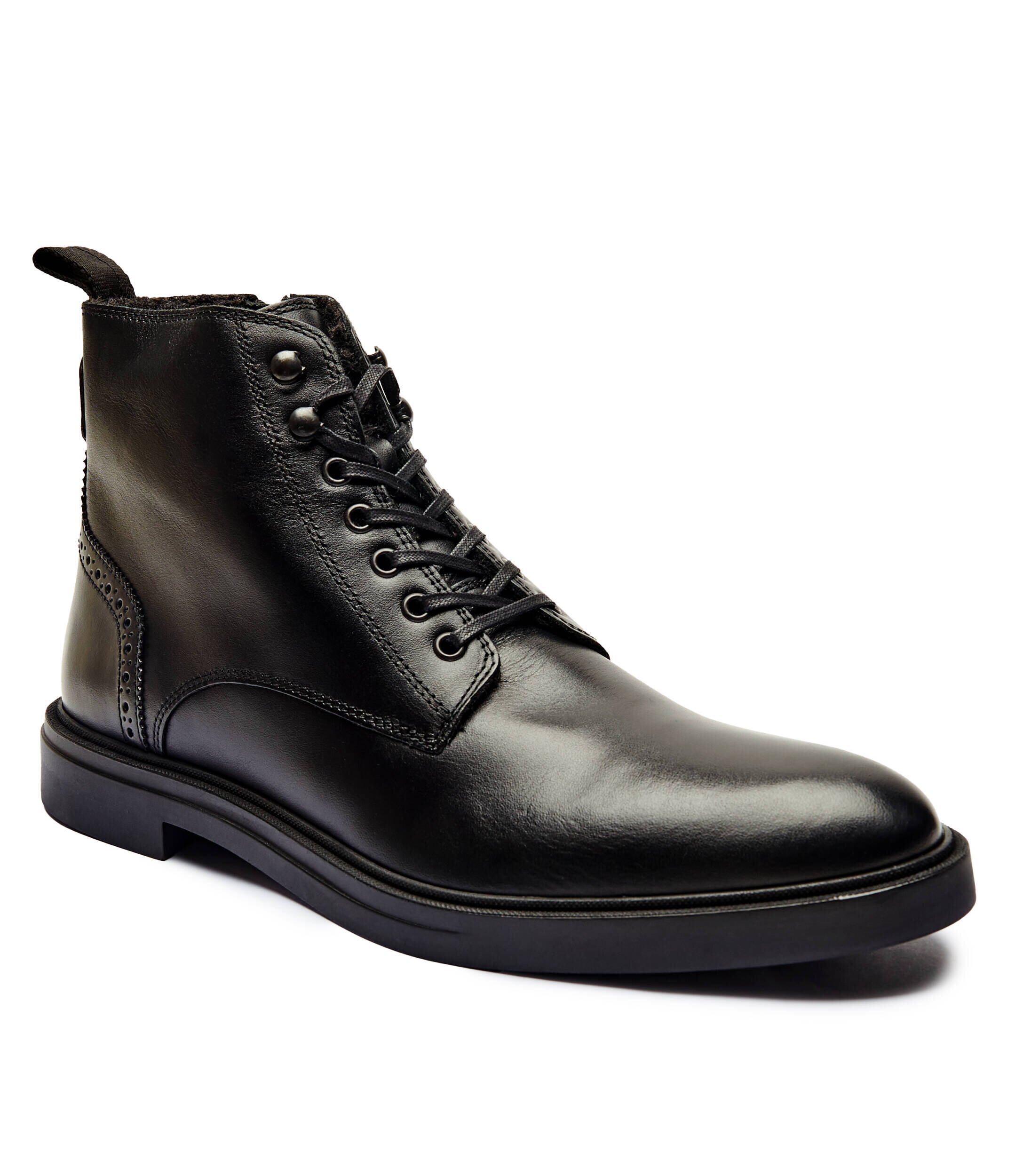 BOSS Black De piele încălțăminte înaltă Calev