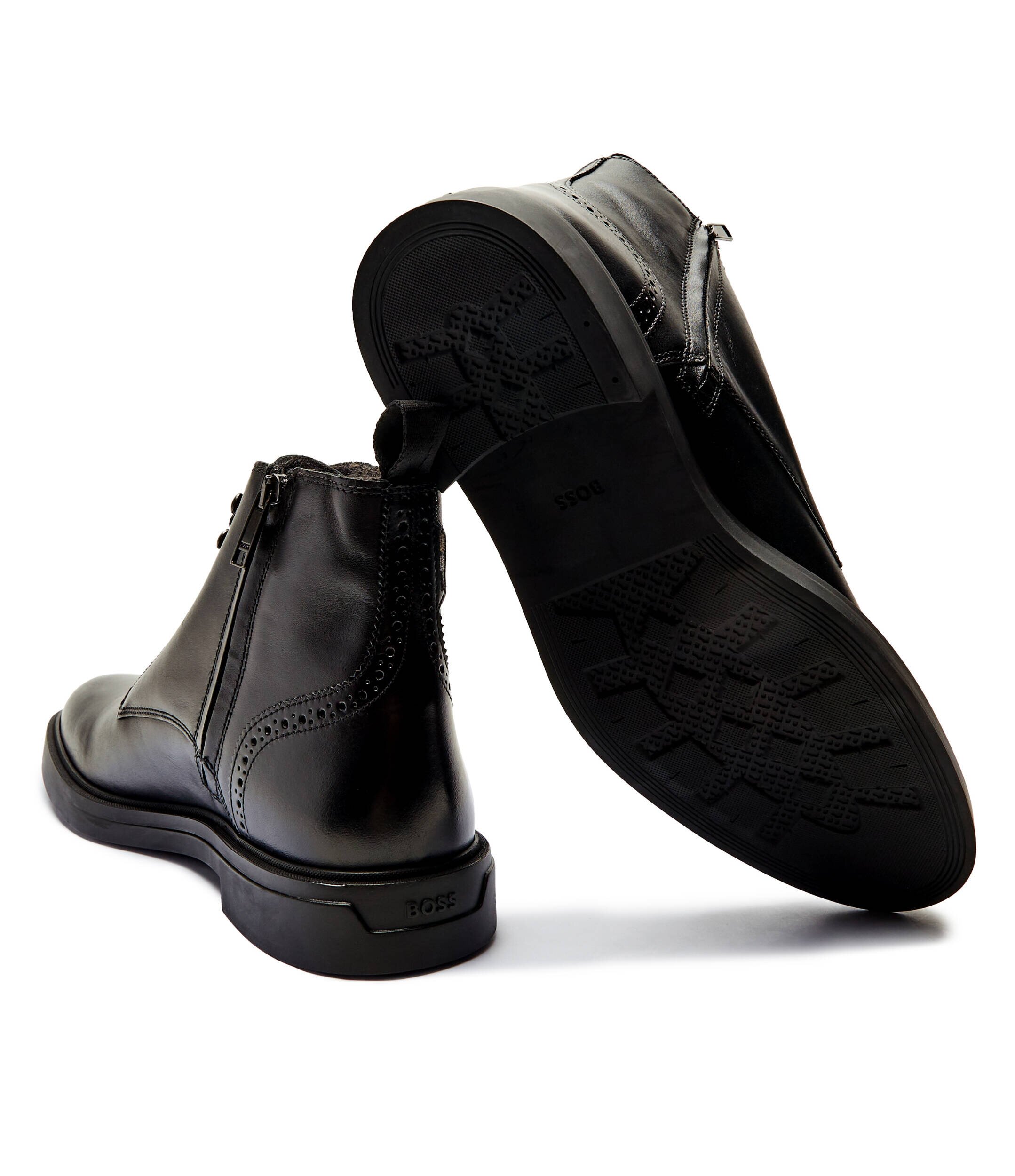 BOSS Black De piele încălțăminte înaltă Calev