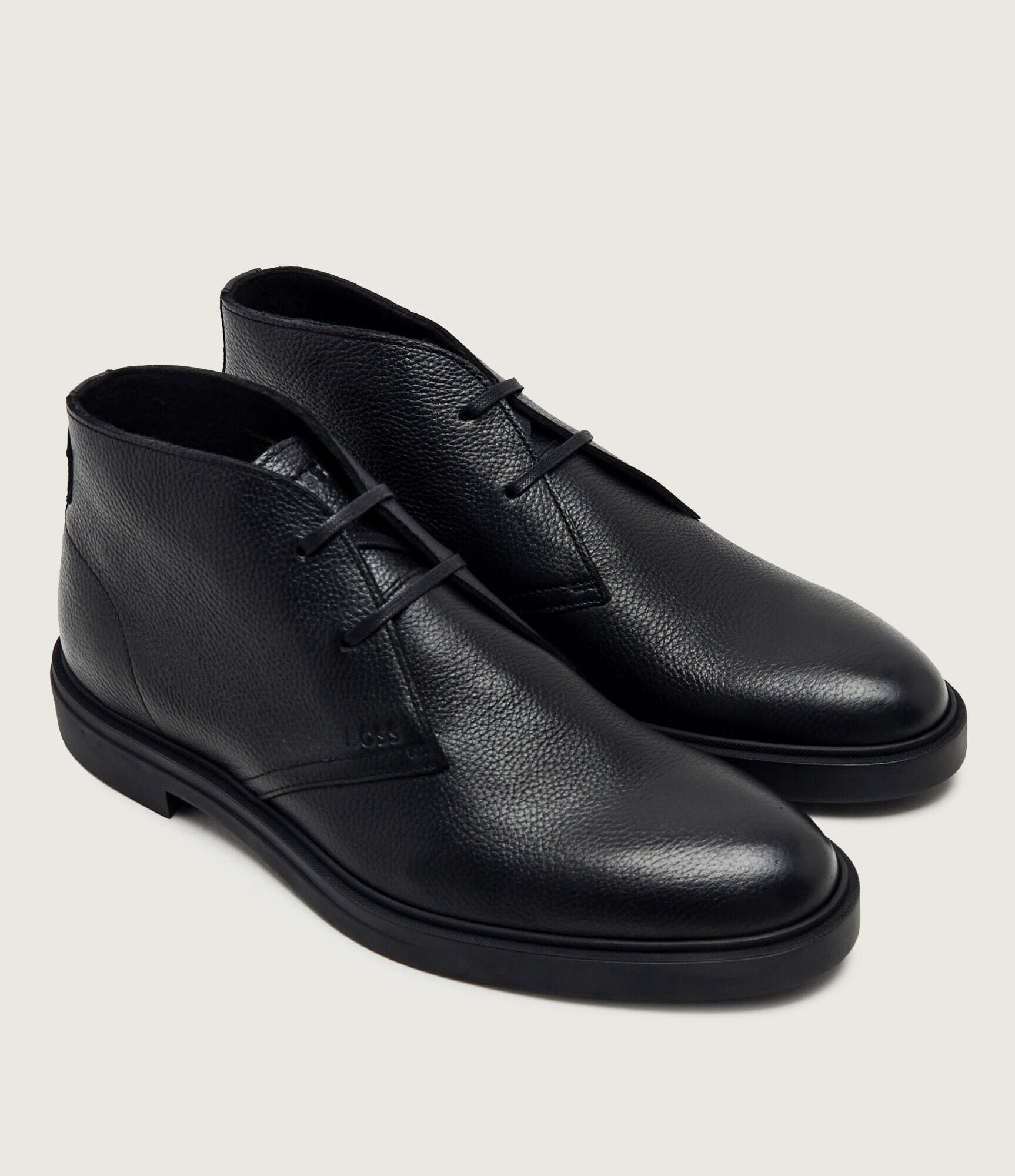 BOSS Black De piele încălțăminte înaltă Calev_Desb_grwl