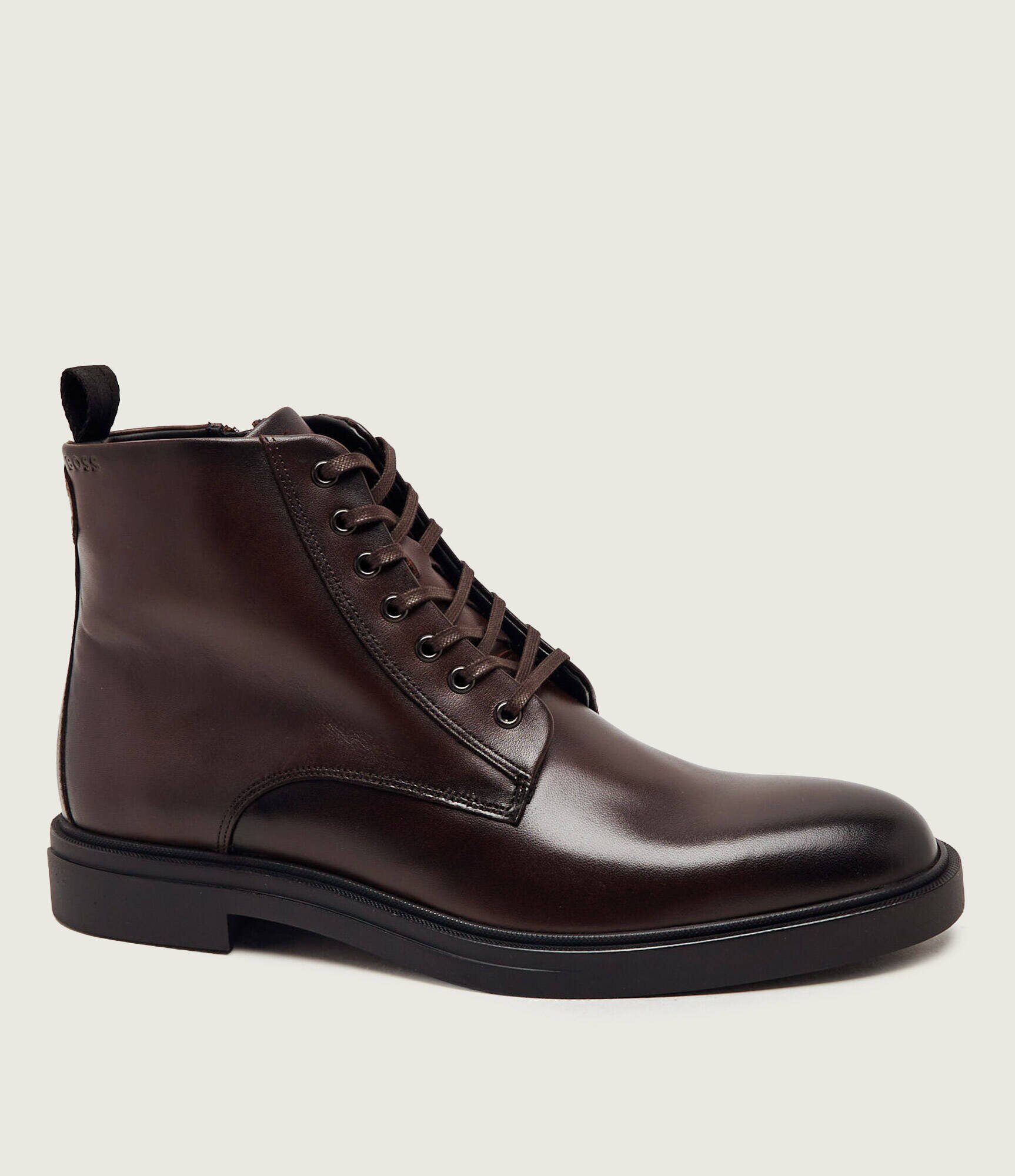 BOSS Black De piele încălțăminte înaltă Calev_Halb_lt