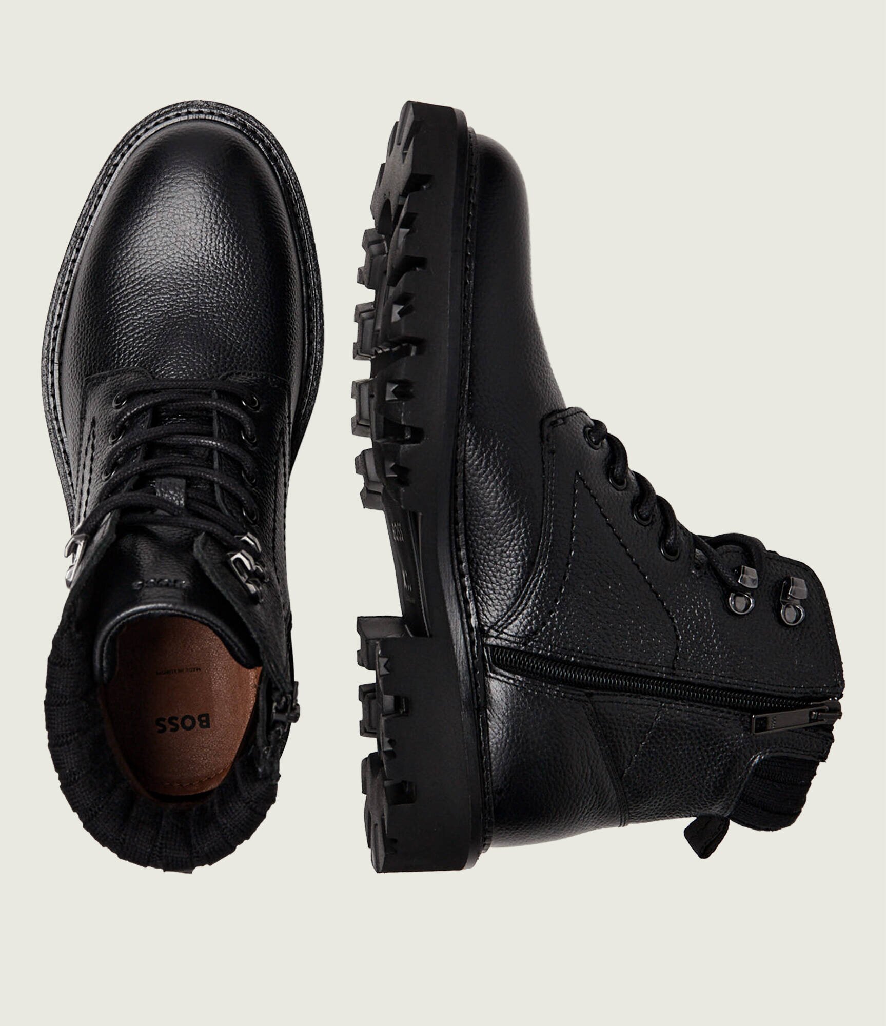 BOSS Black De piele insulete Julyo_Halb_grwl