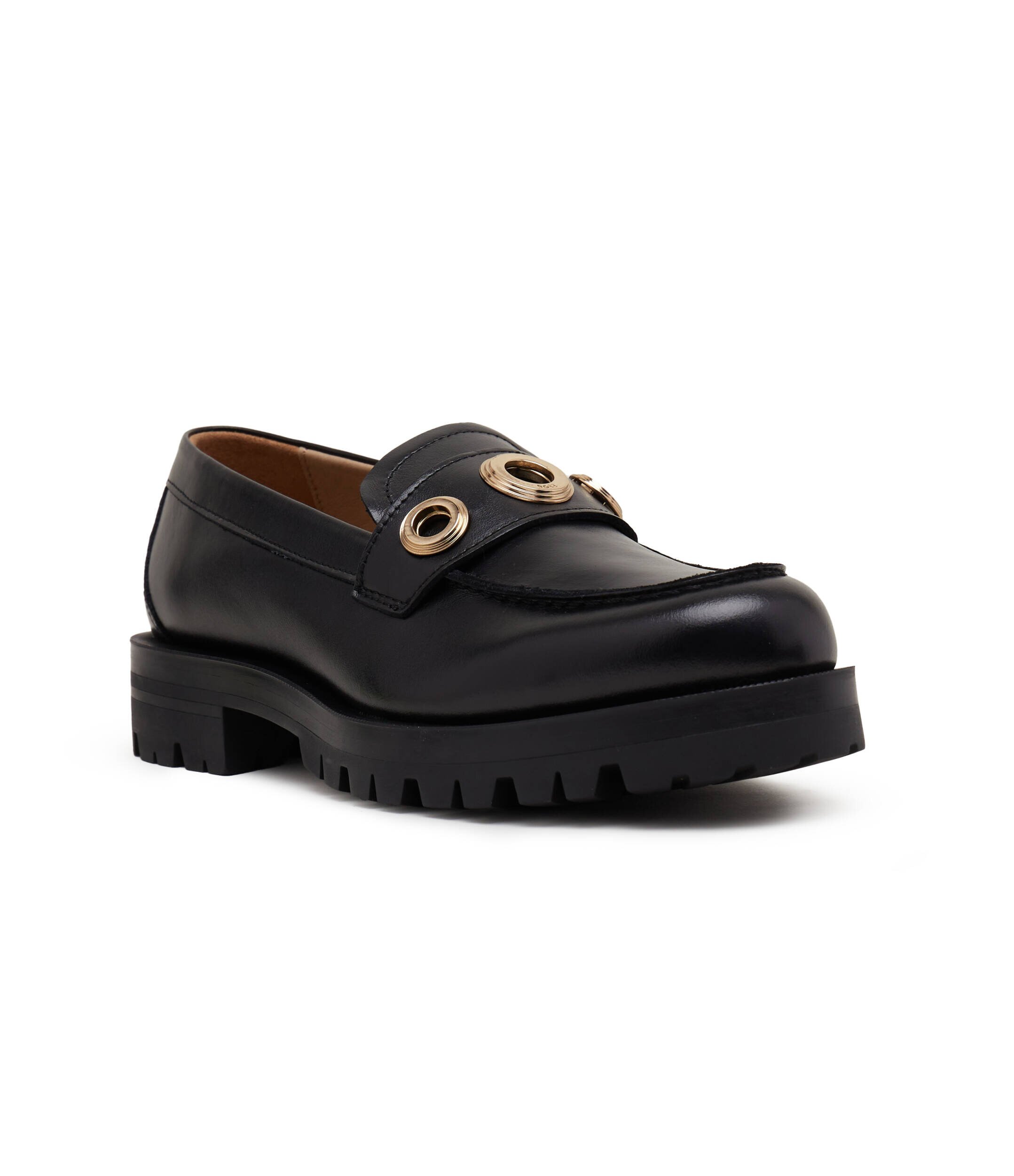 BOSS Black De piele mocasini Helen