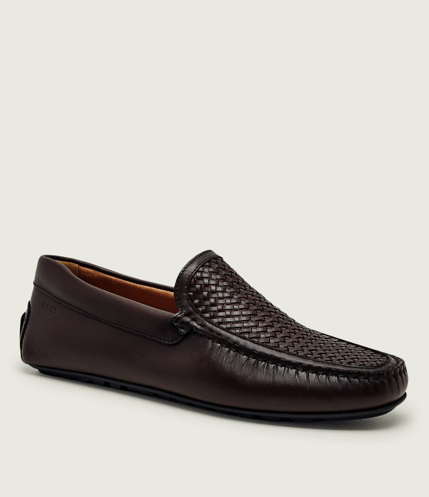 BOSS Black De piele mocasini Noel_Mocc_ltwvr