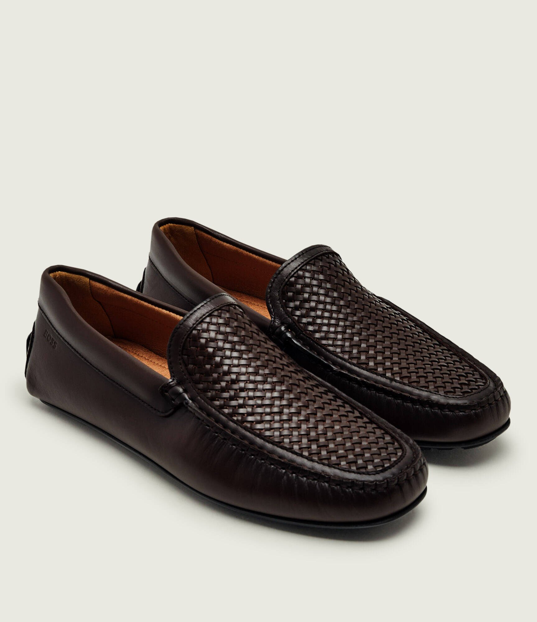 BOSS Black De piele mocasini Noel_Mocc_ltwvr