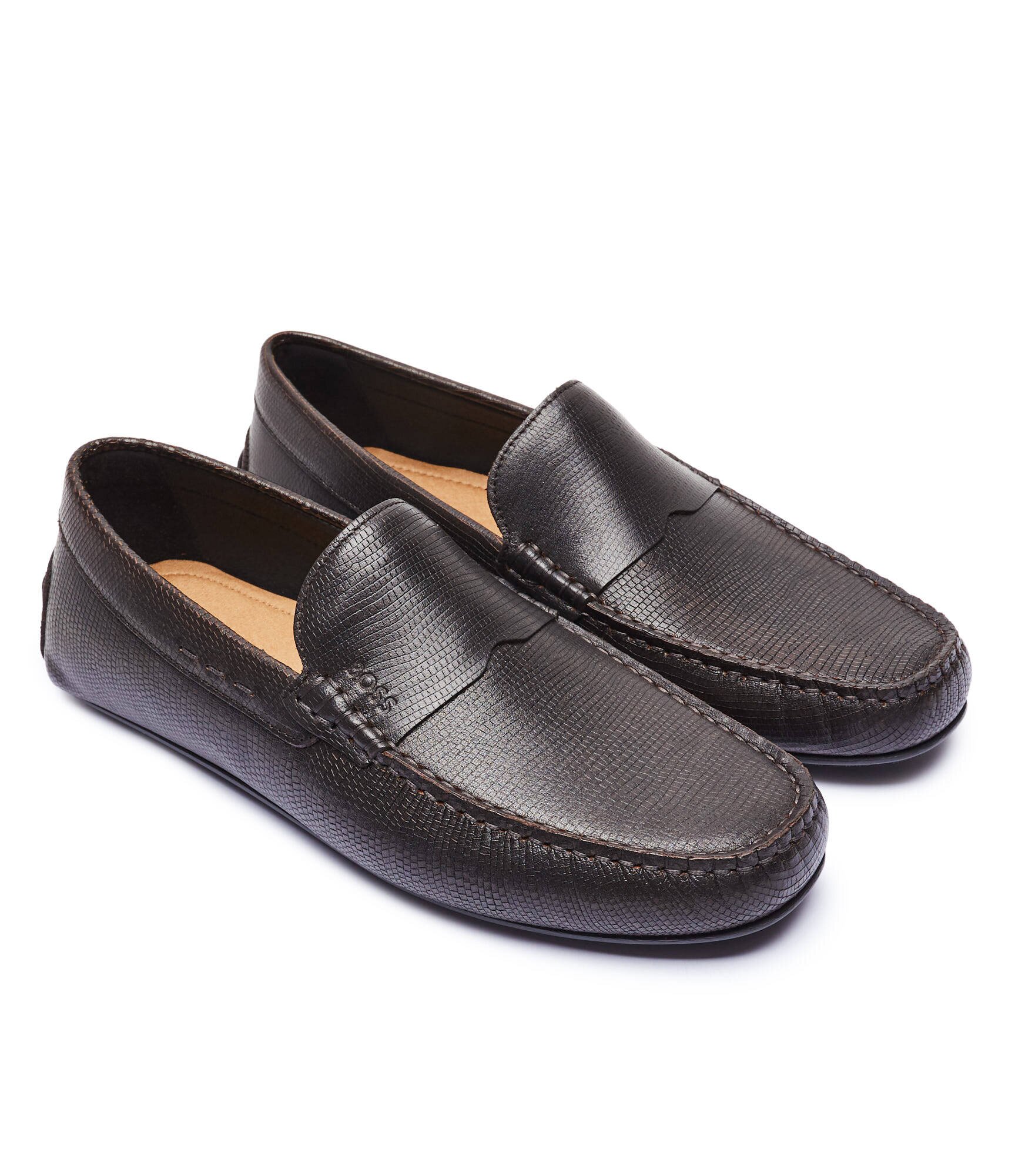 BOSS Black De piele mocasini Noel_Mocc_prw
