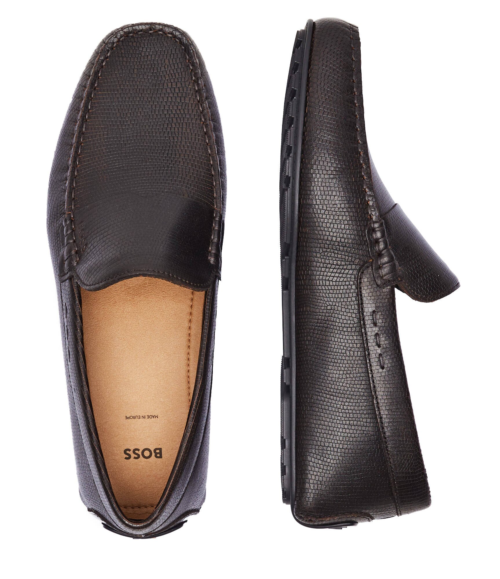 BOSS Black De piele mocasini Noel_Mocc_prw