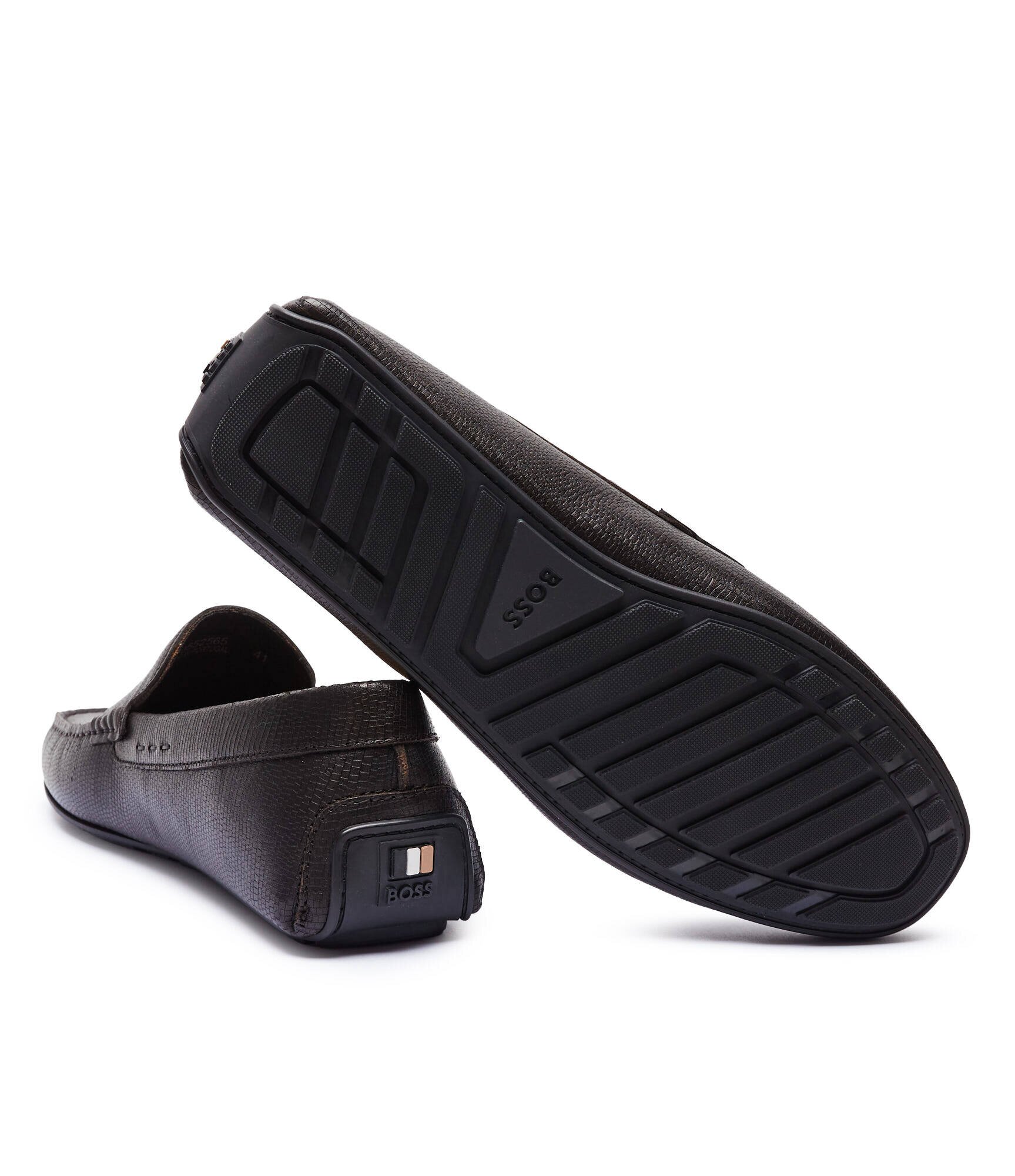 BOSS Black De piele mocasini Noel_Mocc_prw