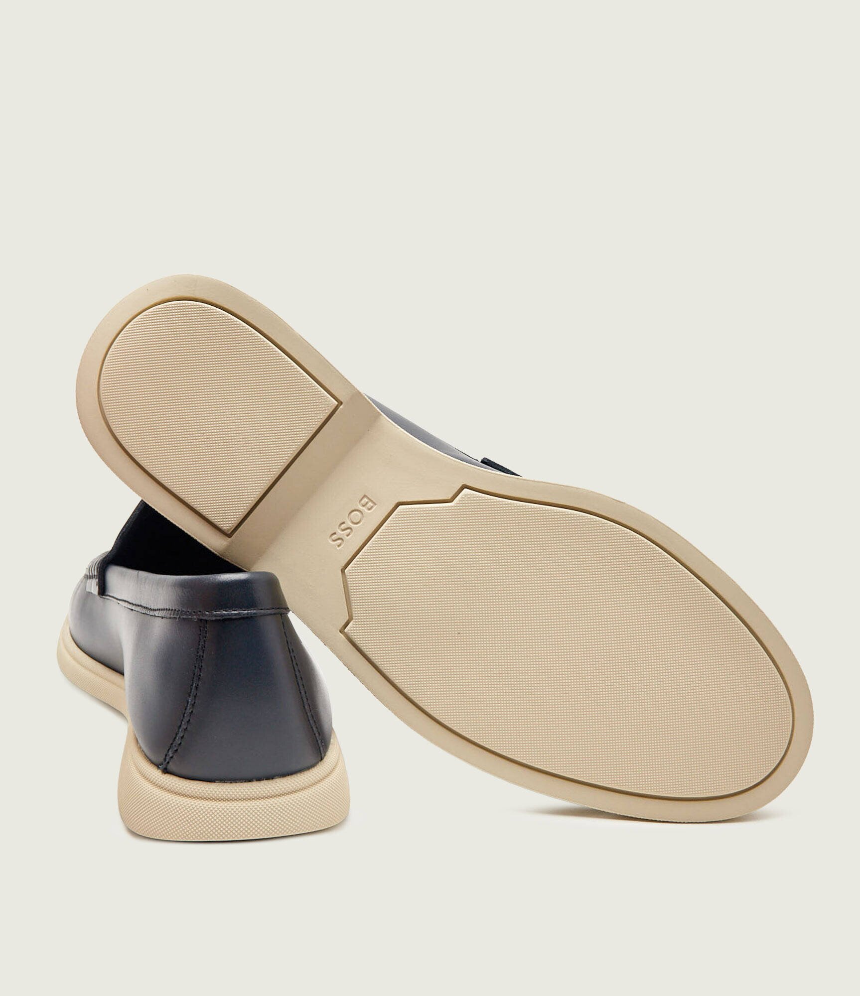 BOSS Black De piele mocasini Sienne
