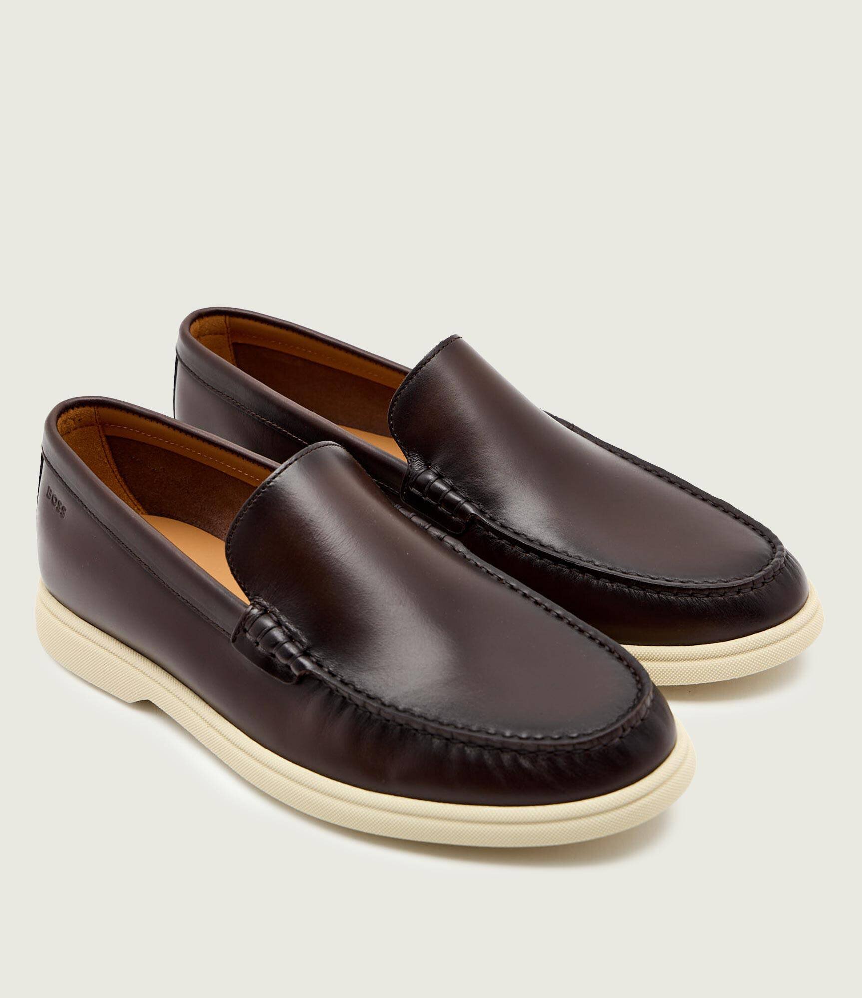 BOSS Black De piele mocasini Sienne