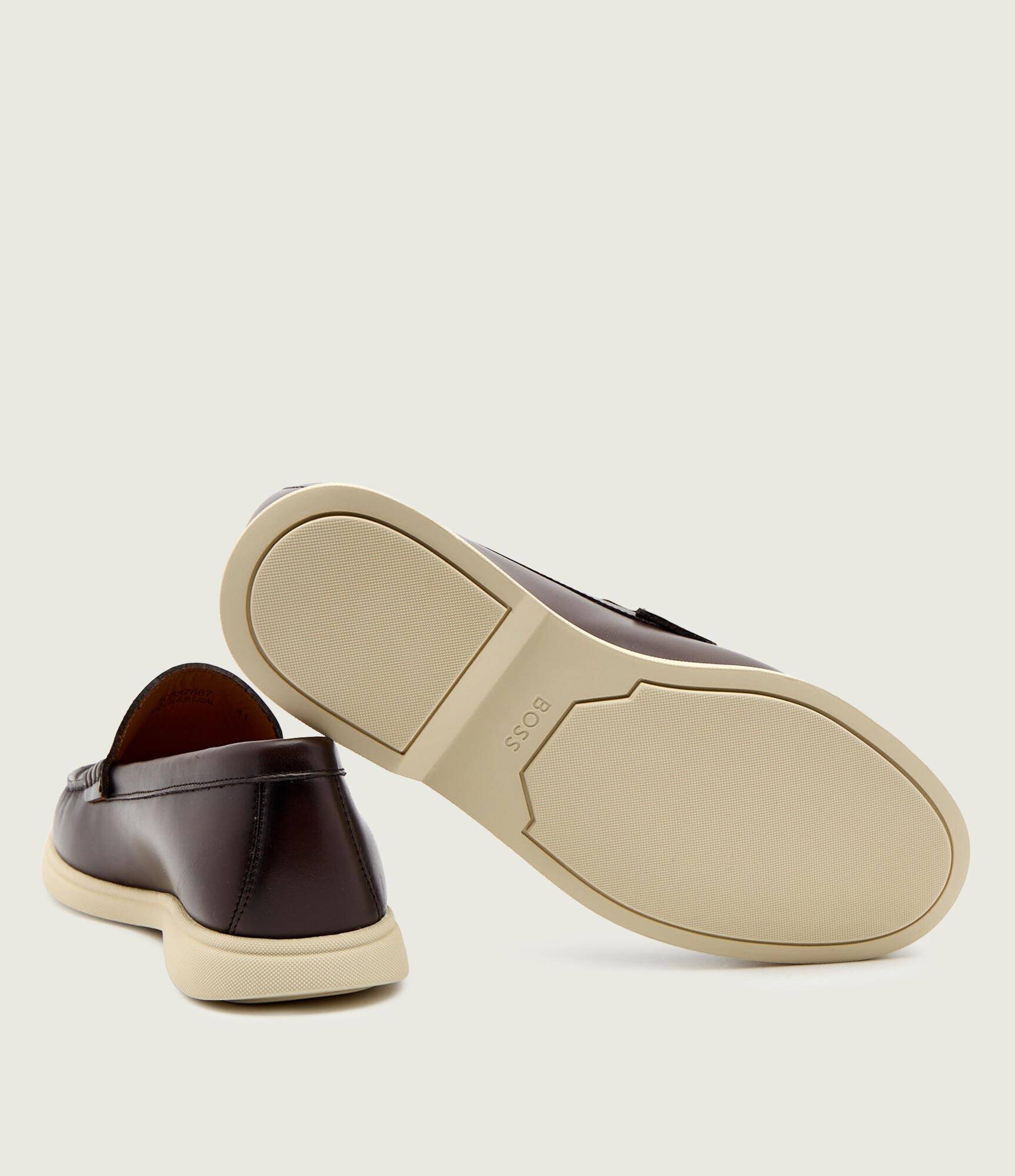 BOSS Black De piele mocasini Sienne