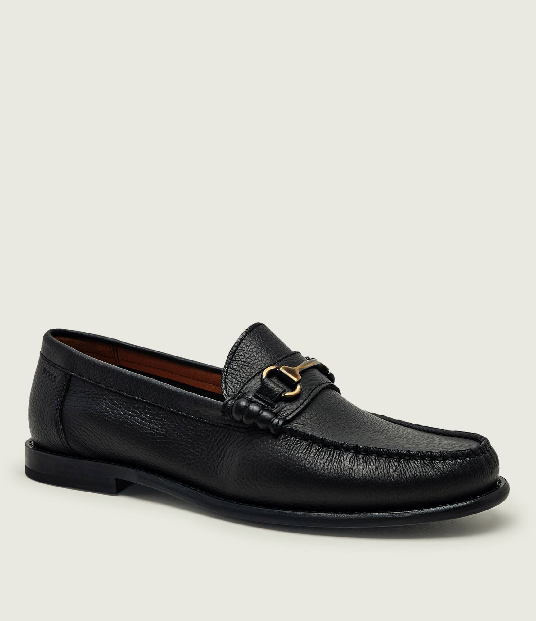 BOSS Black De piele mocasini Tevan