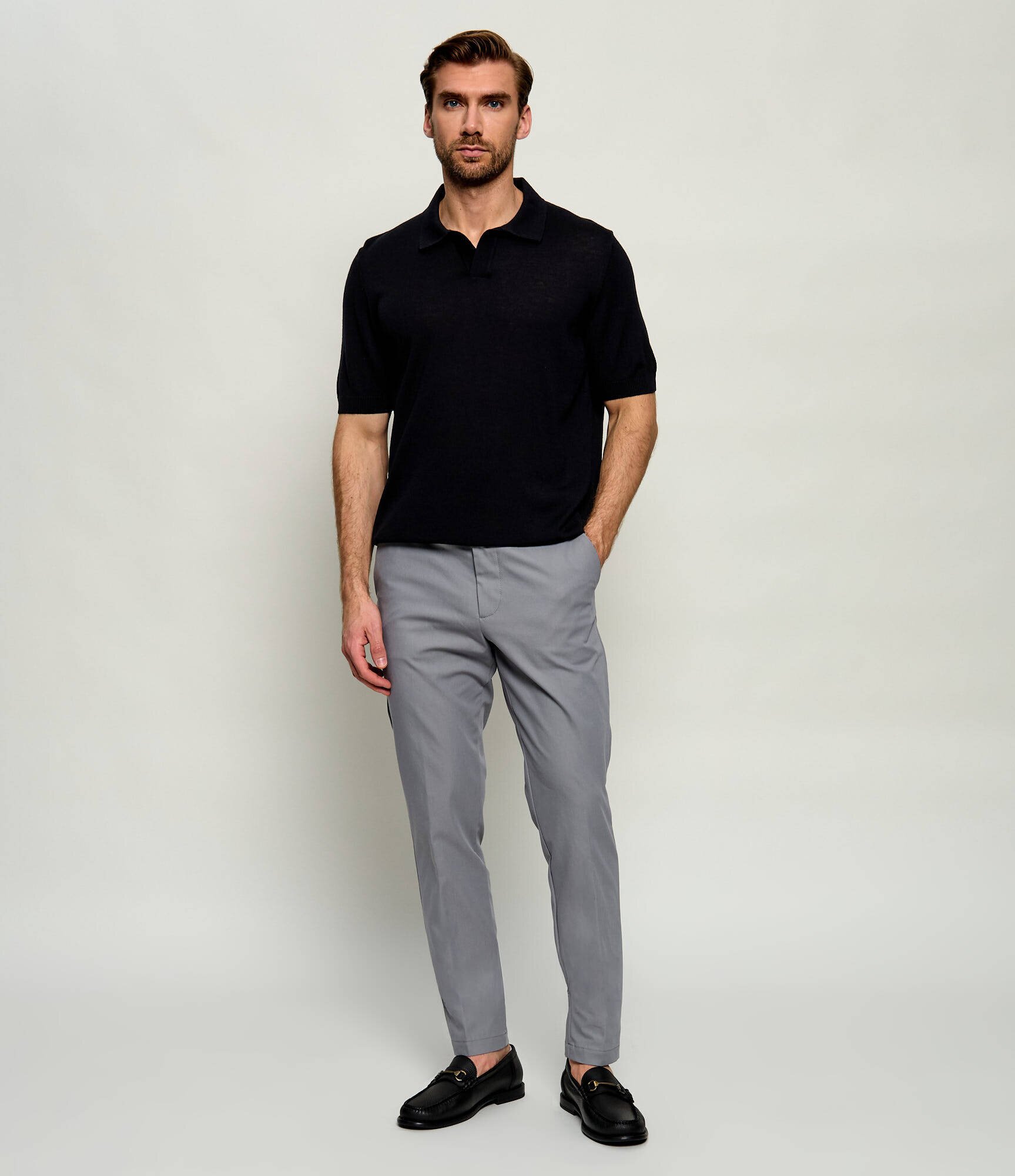 BOSS Black De piele mocasini Tevan