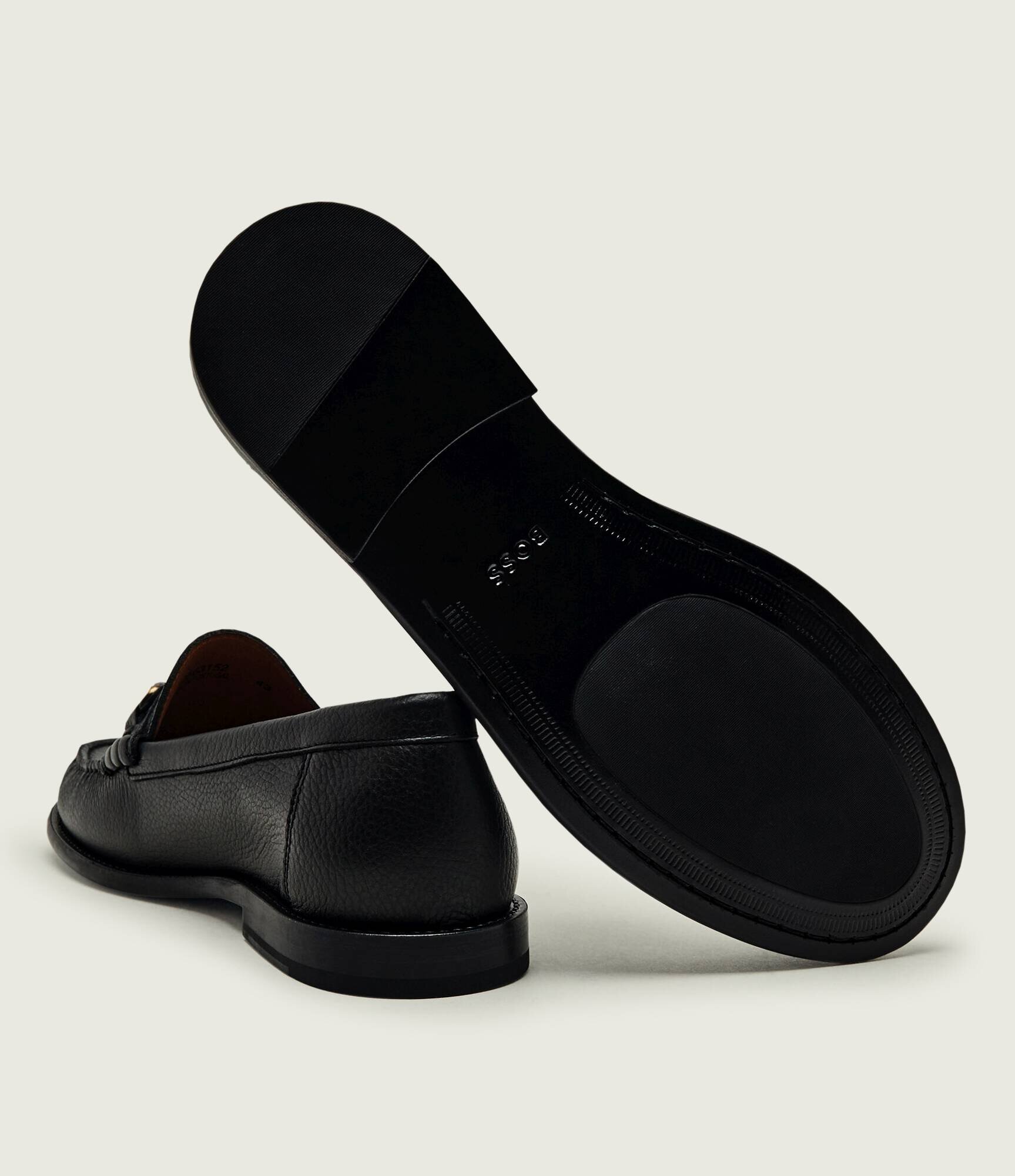 BOSS Black De piele mocasini Tevan