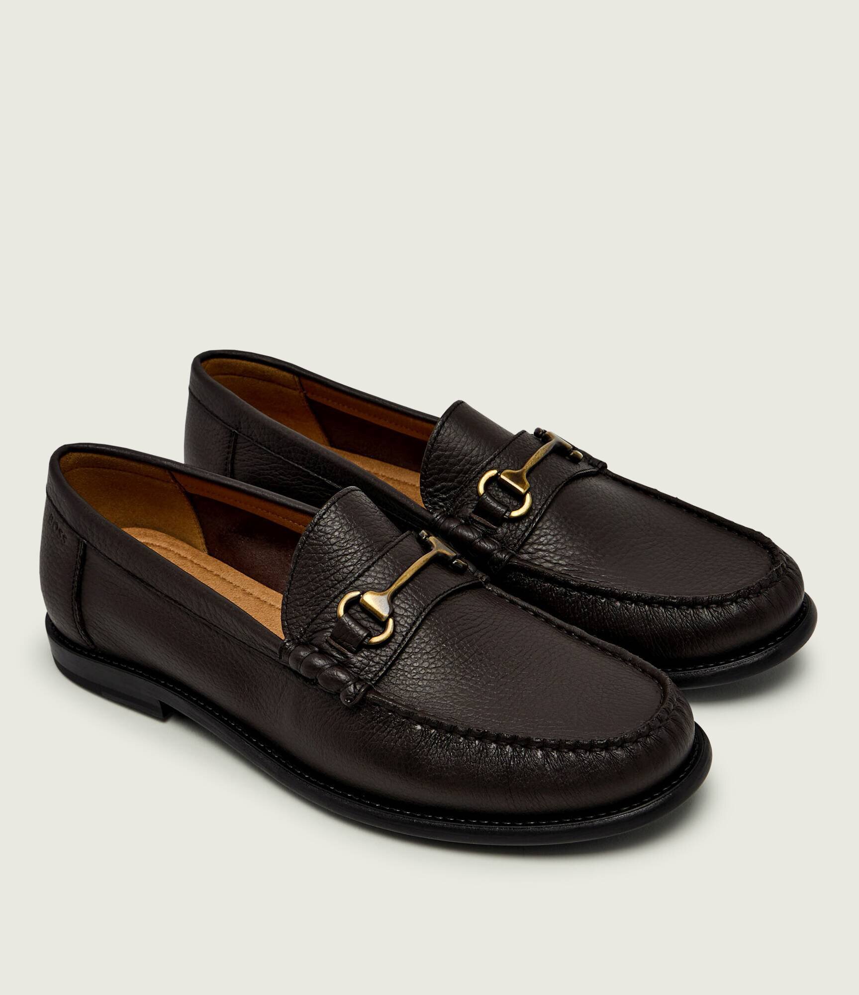 BOSS Black De piele mocasini Tevan