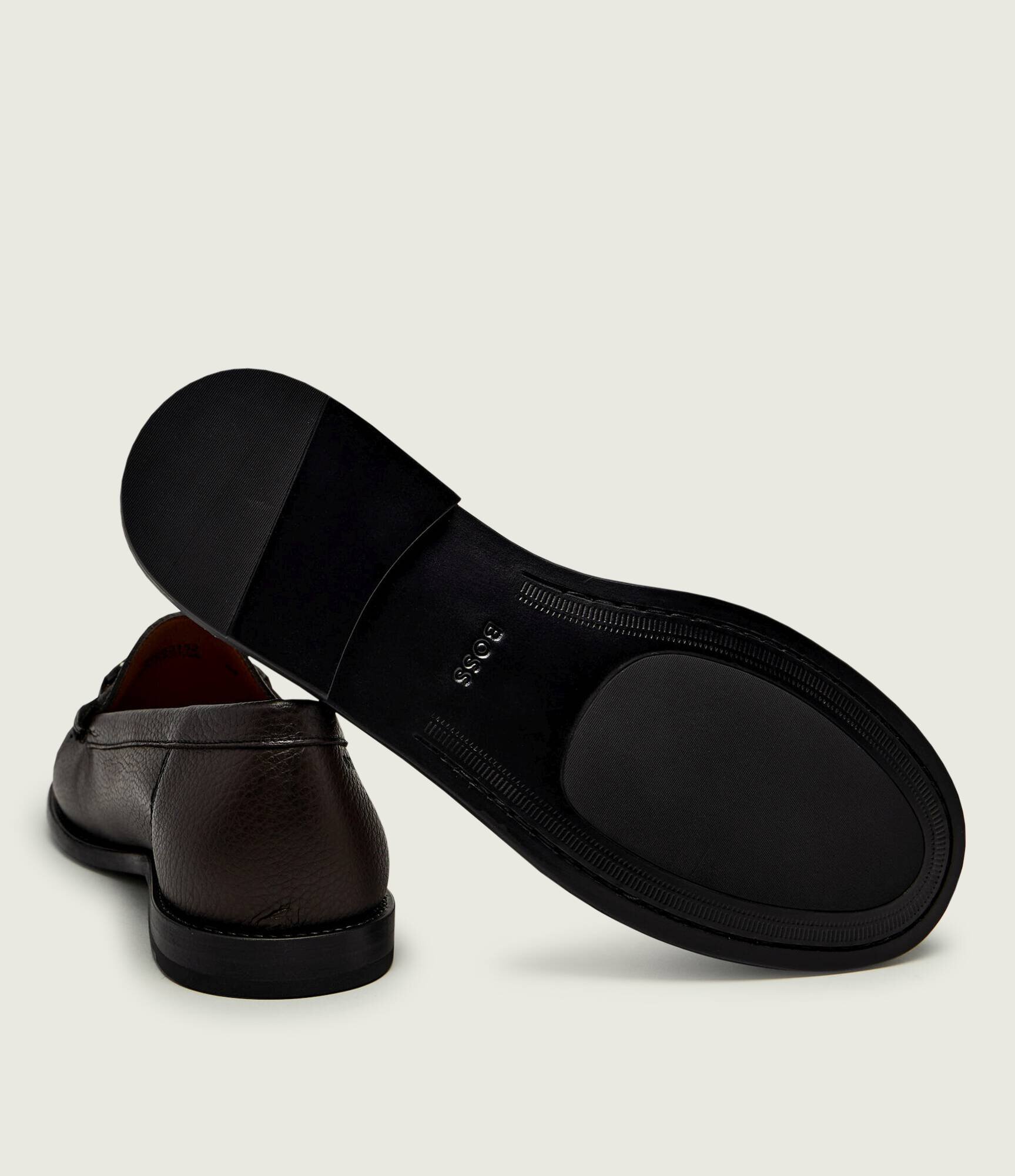 BOSS Black De piele mocasini Tevan