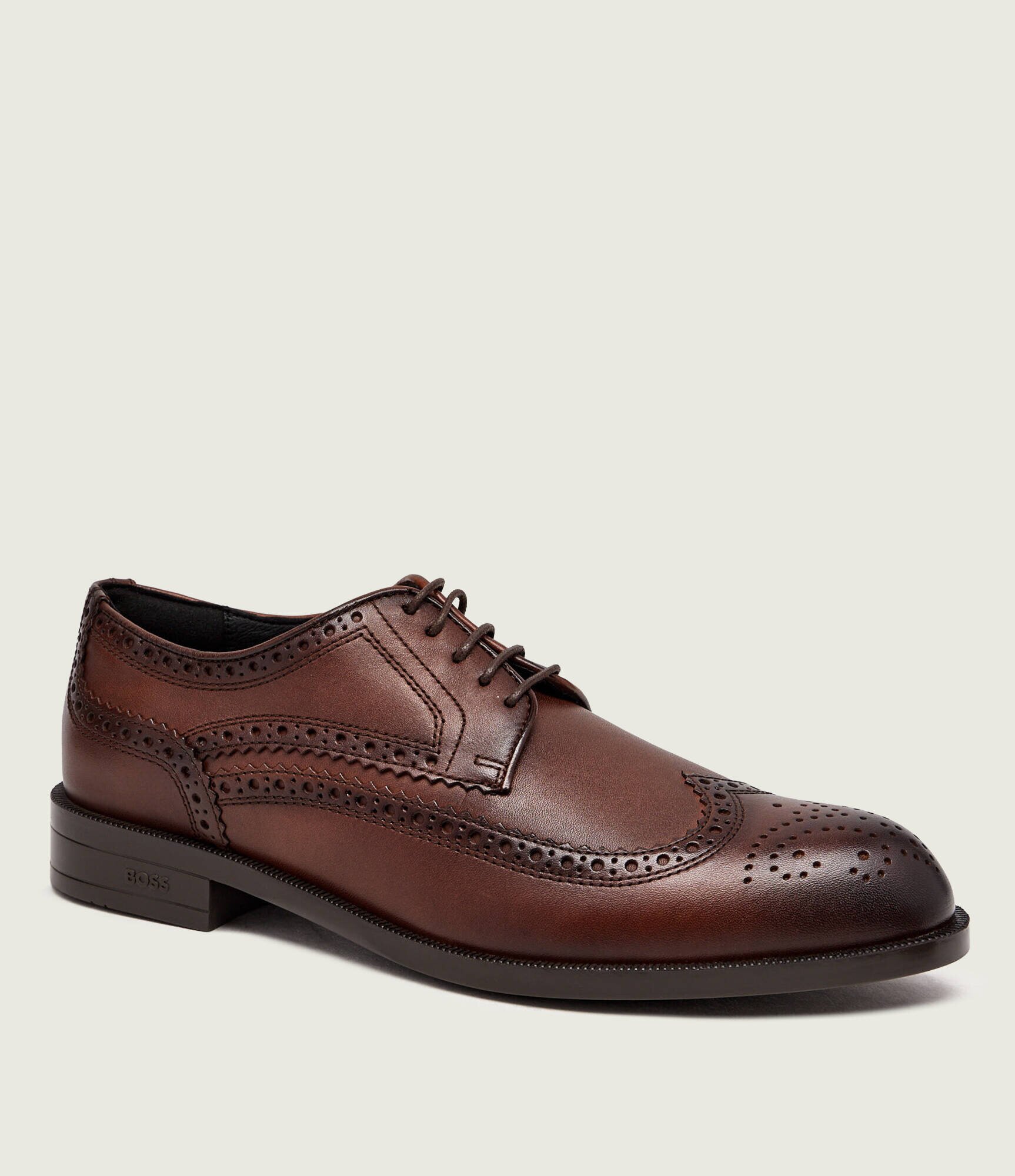 BOSS Black De piele pantofi brogues Tayil_ltbg