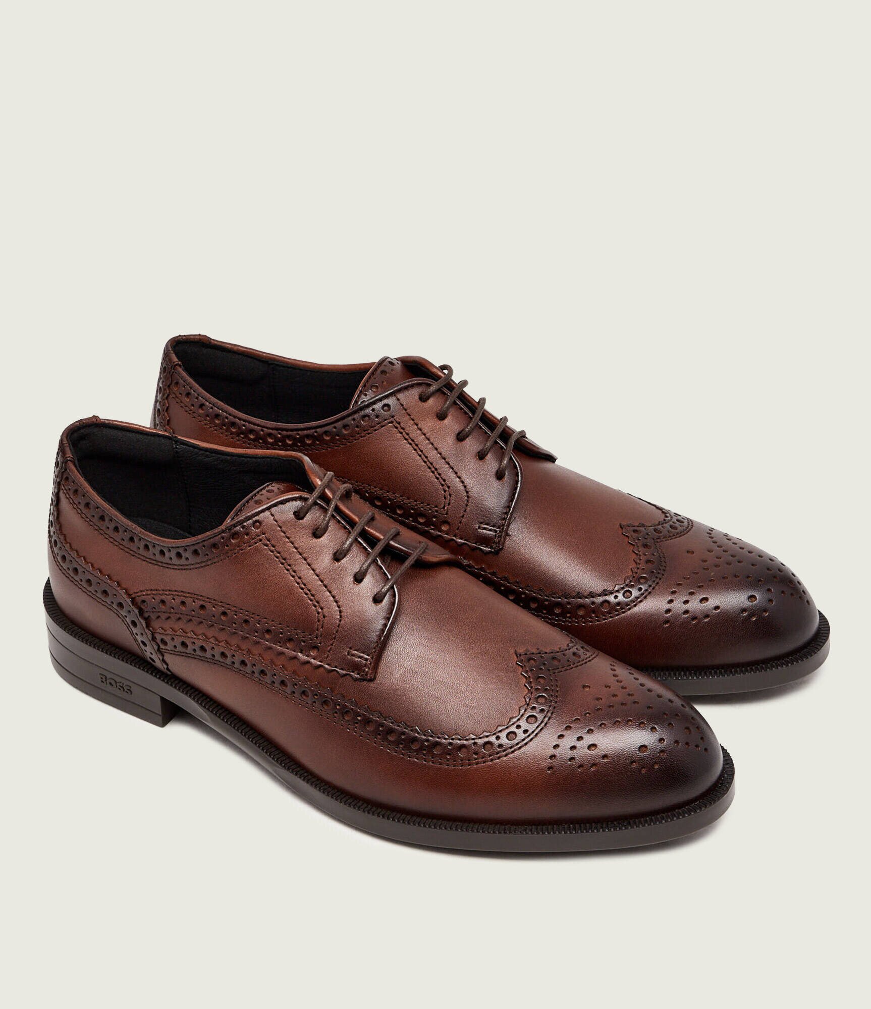 BOSS Black De piele pantofi brogues Tayil_ltbg