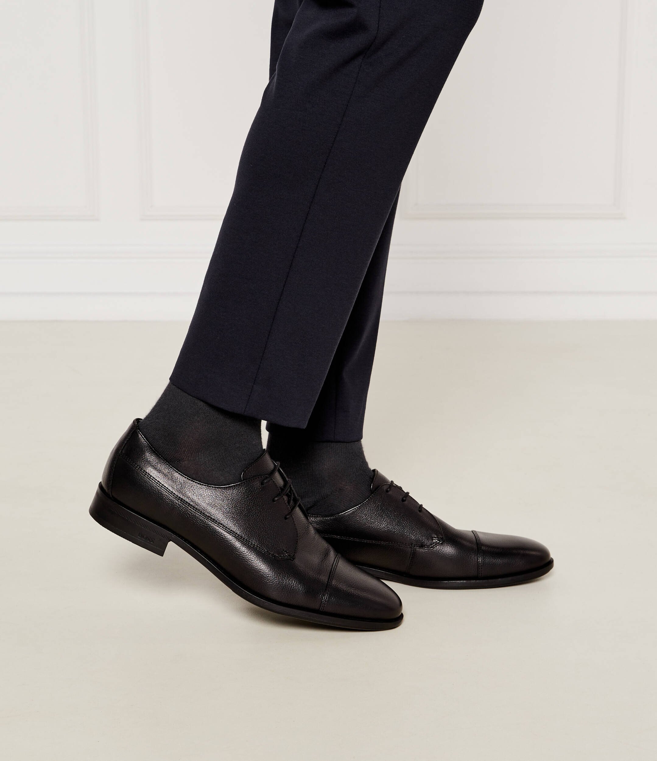 BOSS Black De piele pantofi derby COLBY