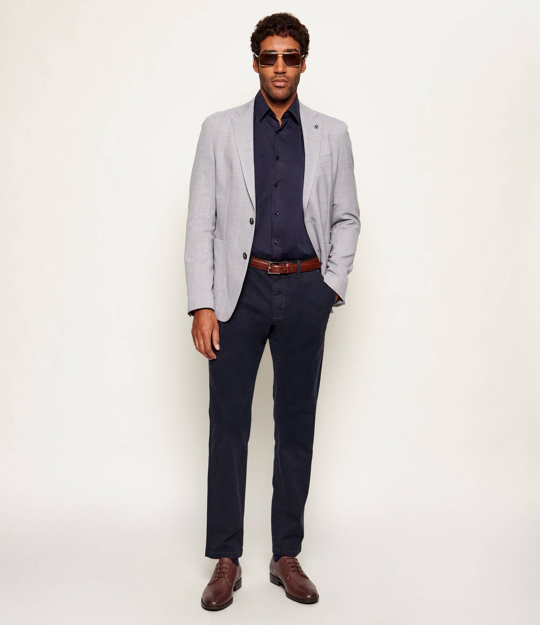 BOSS Black De piele pantofi derby Colby Derb lt N