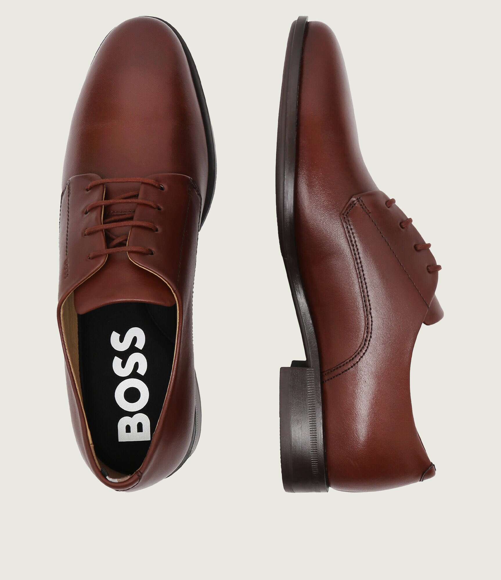 BOSS Black De piele pantofi derby Colby Derb lt N