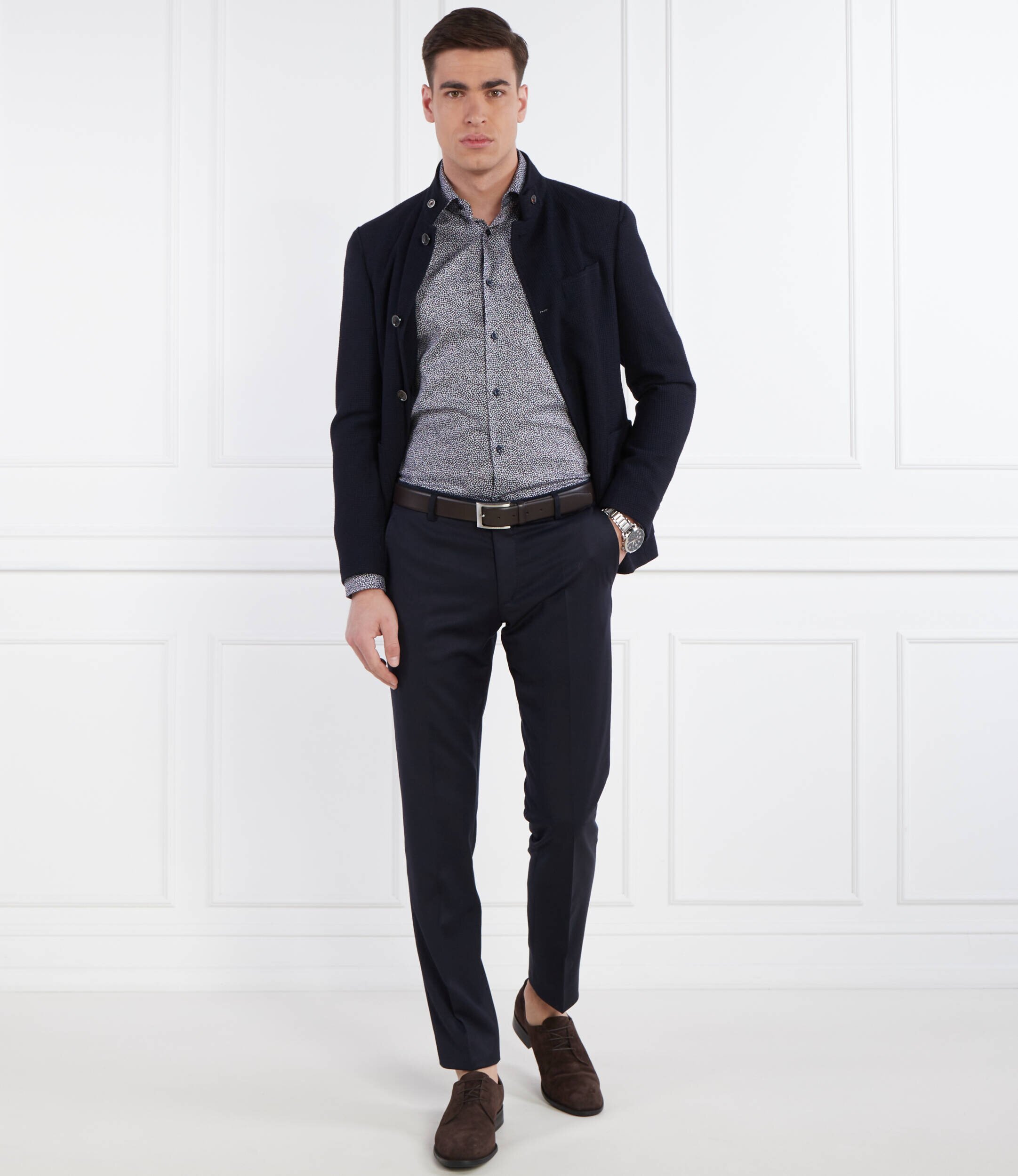 BOSS Black De piele pantofi derby Colby_Derb_stsd