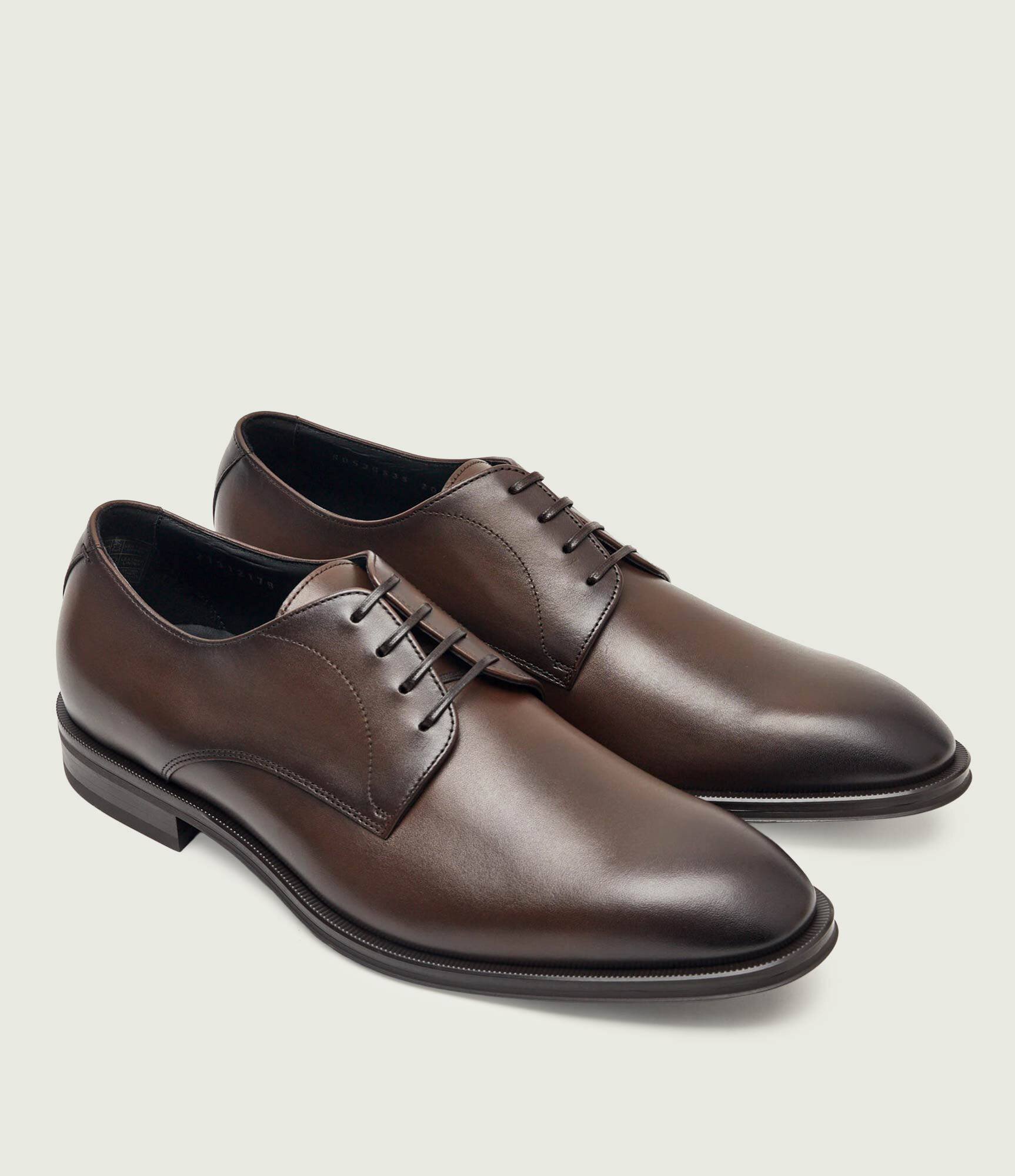BOSS Black De piele pantofi derby Derrek_derb_burb