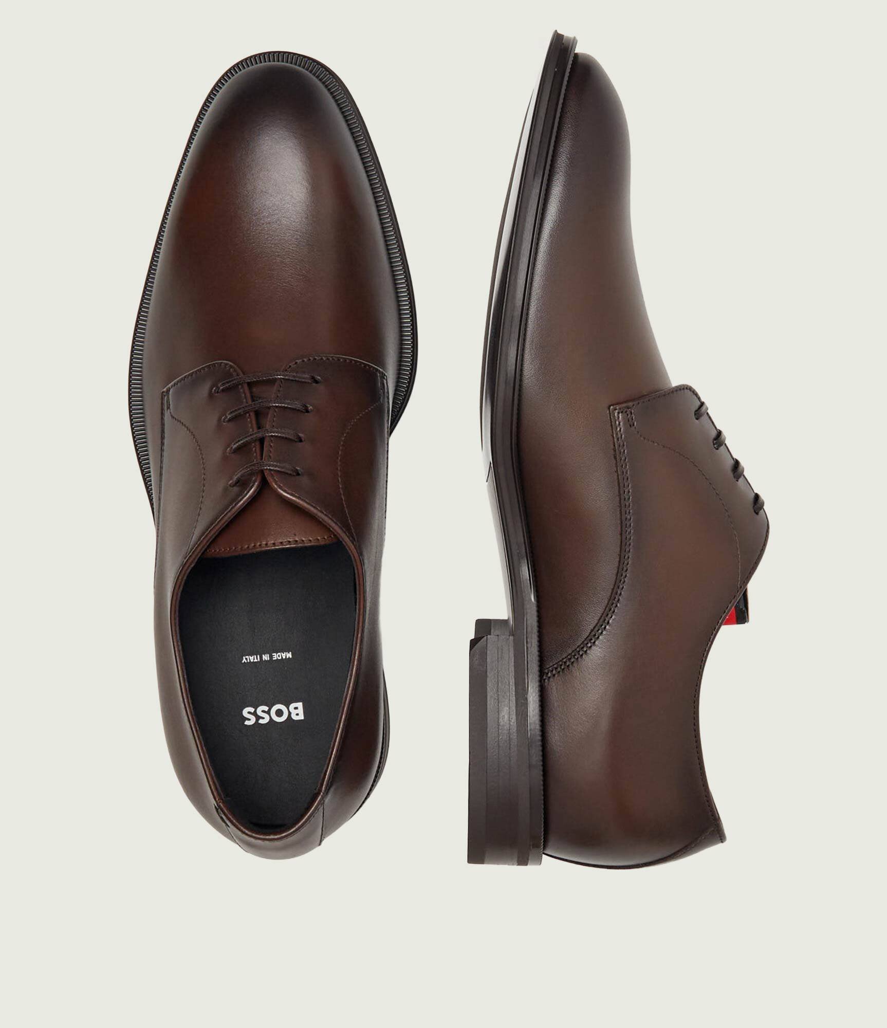 BOSS Black De piele pantofi derby Derrek_derb_burb
