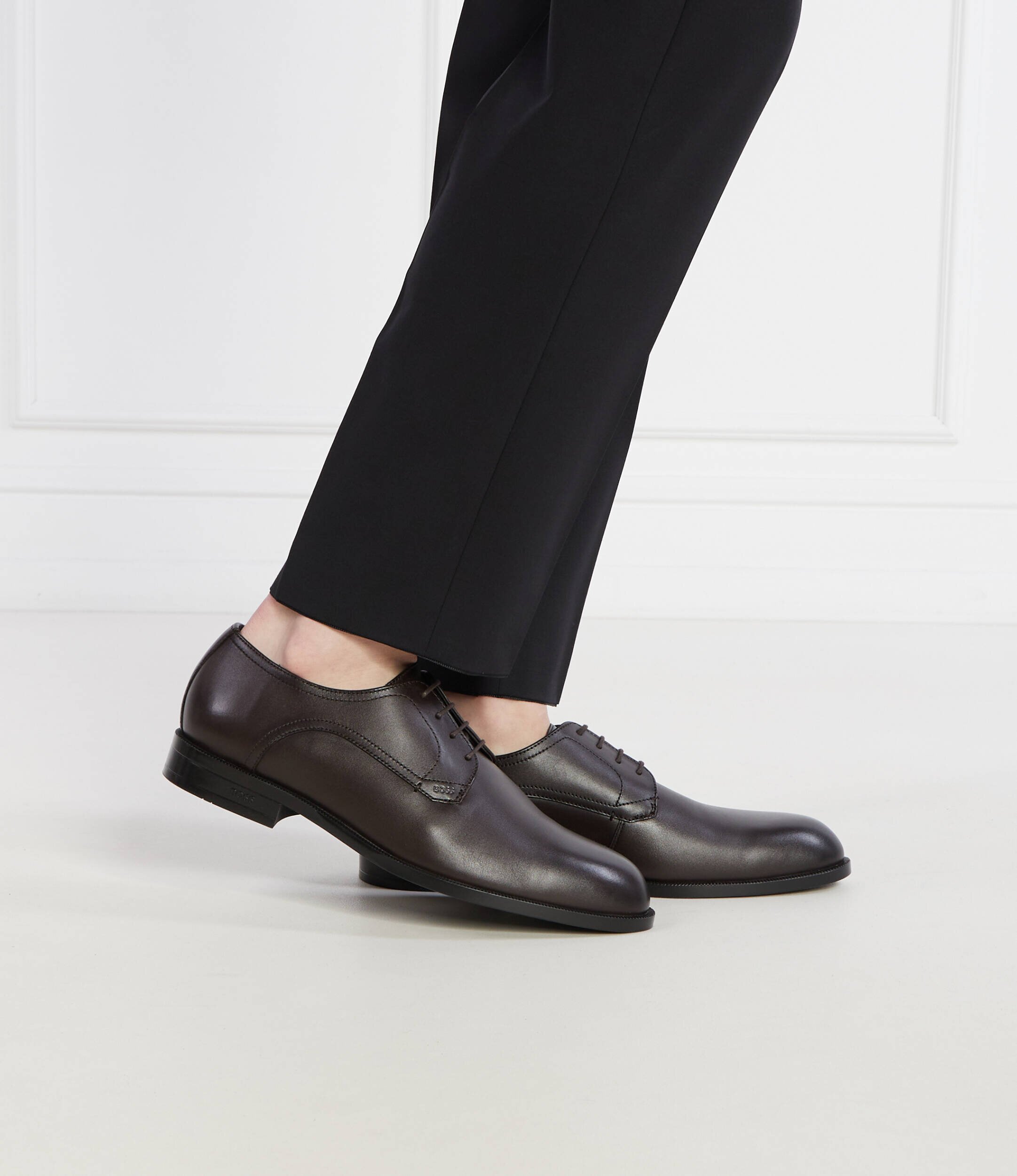 BOSS Black De piele pantofi derby Tayil_Derb_bu