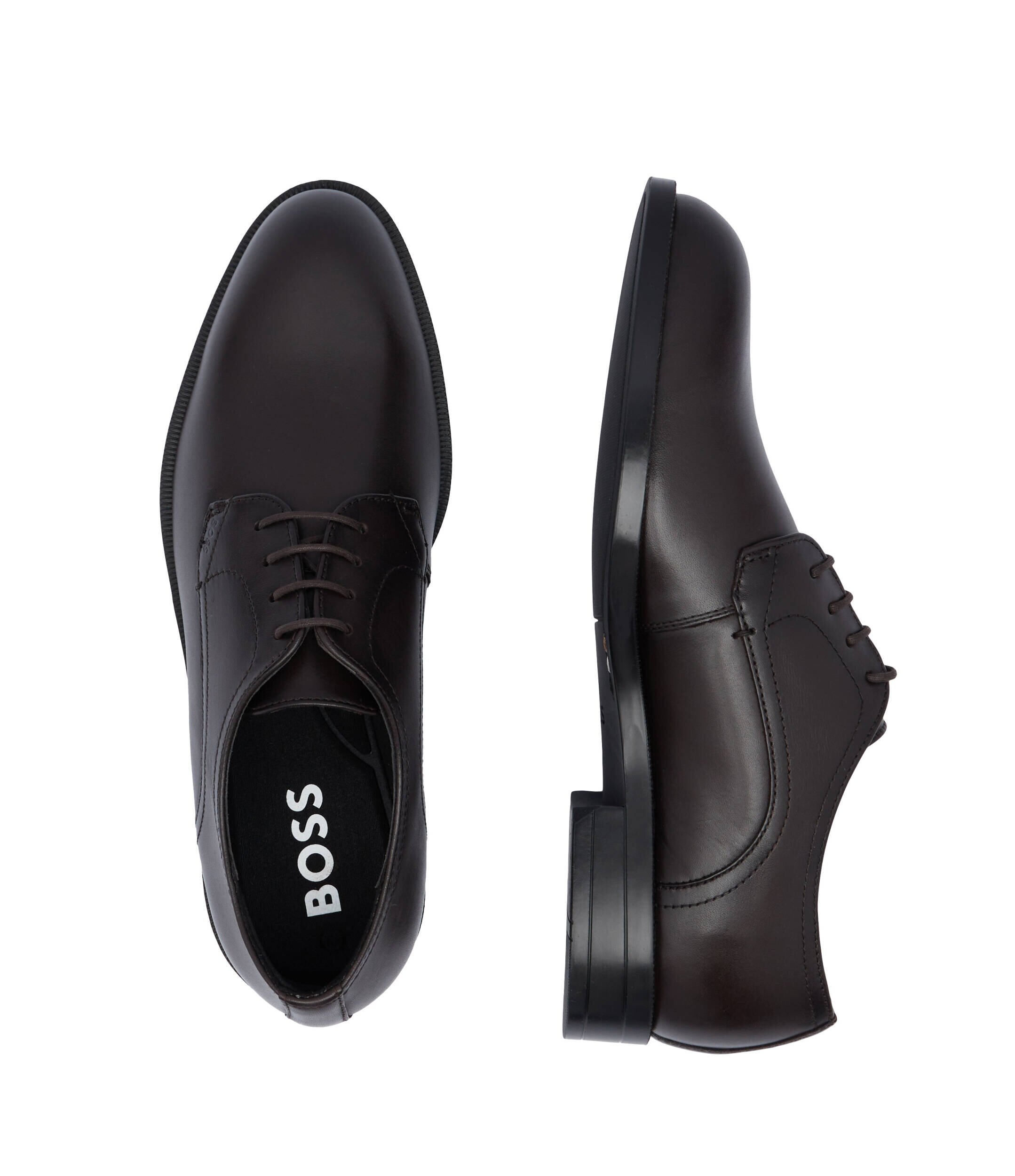 BOSS Black De piele pantofi derby Tayil_Derb_bu