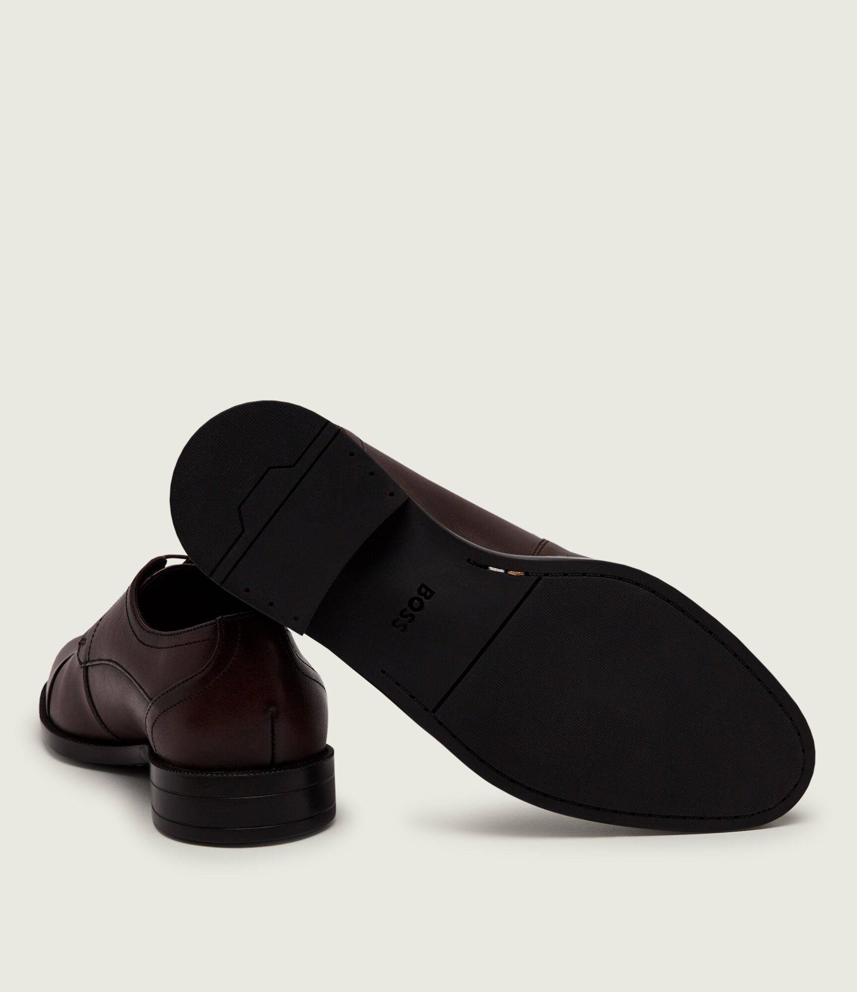 BOSS Black De piele pantofi derby Tayil_Derb_buct