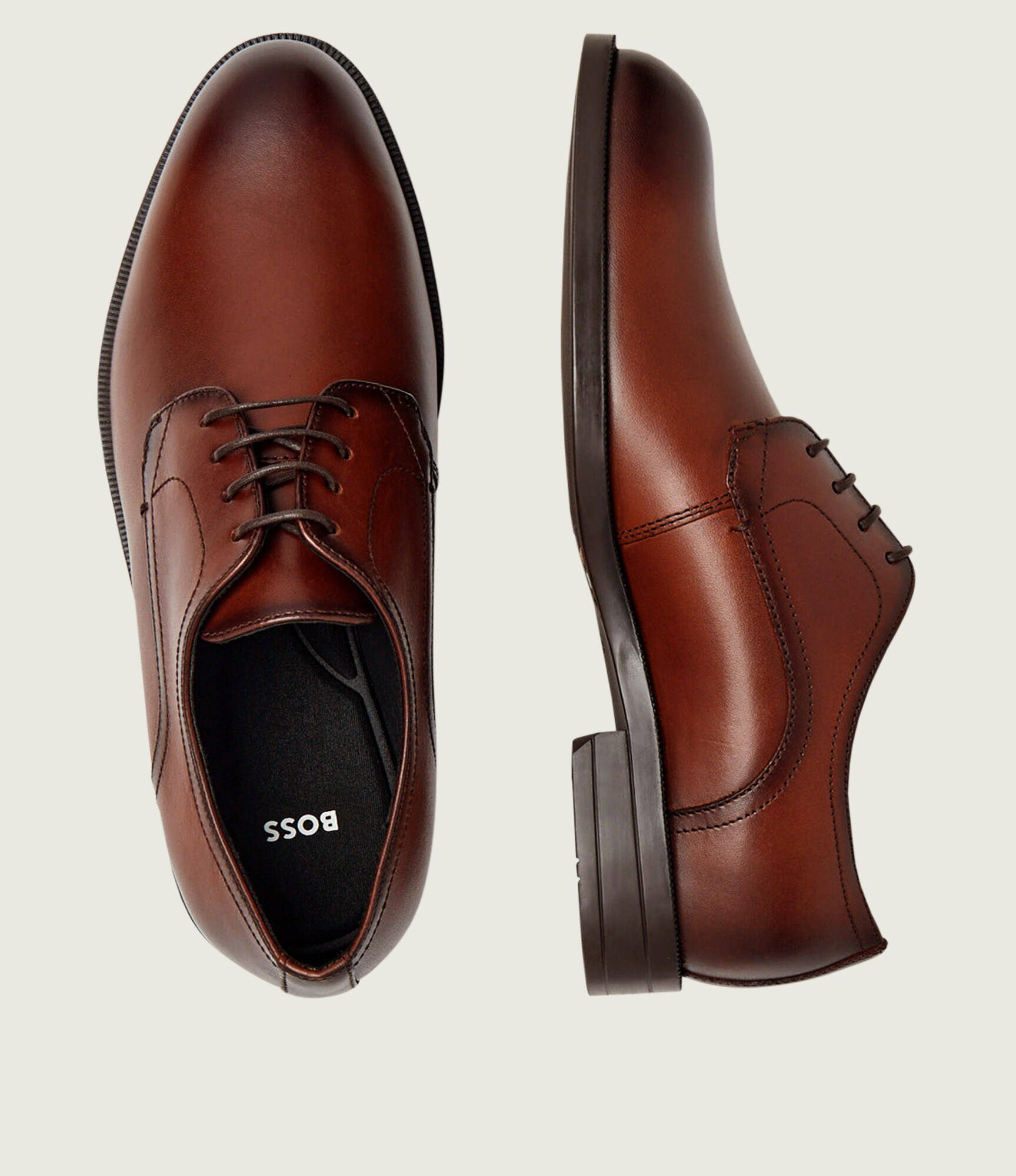 BOSS Black De piele pantofi derby Tayil_Derb_bunl