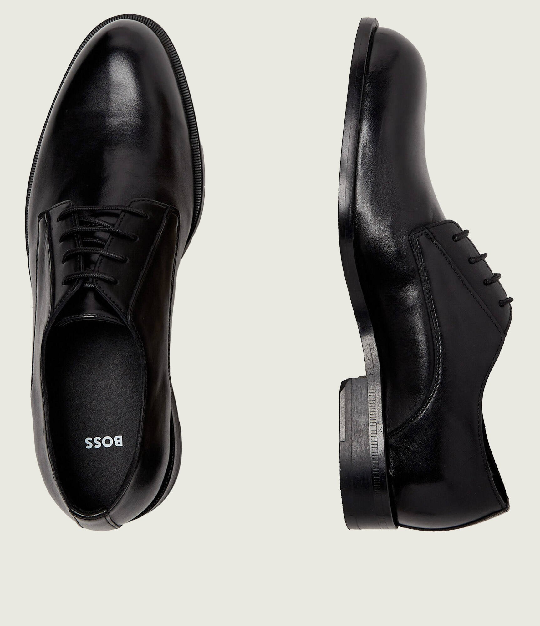 BOSS Black De piele pantofi derby Tayil-L