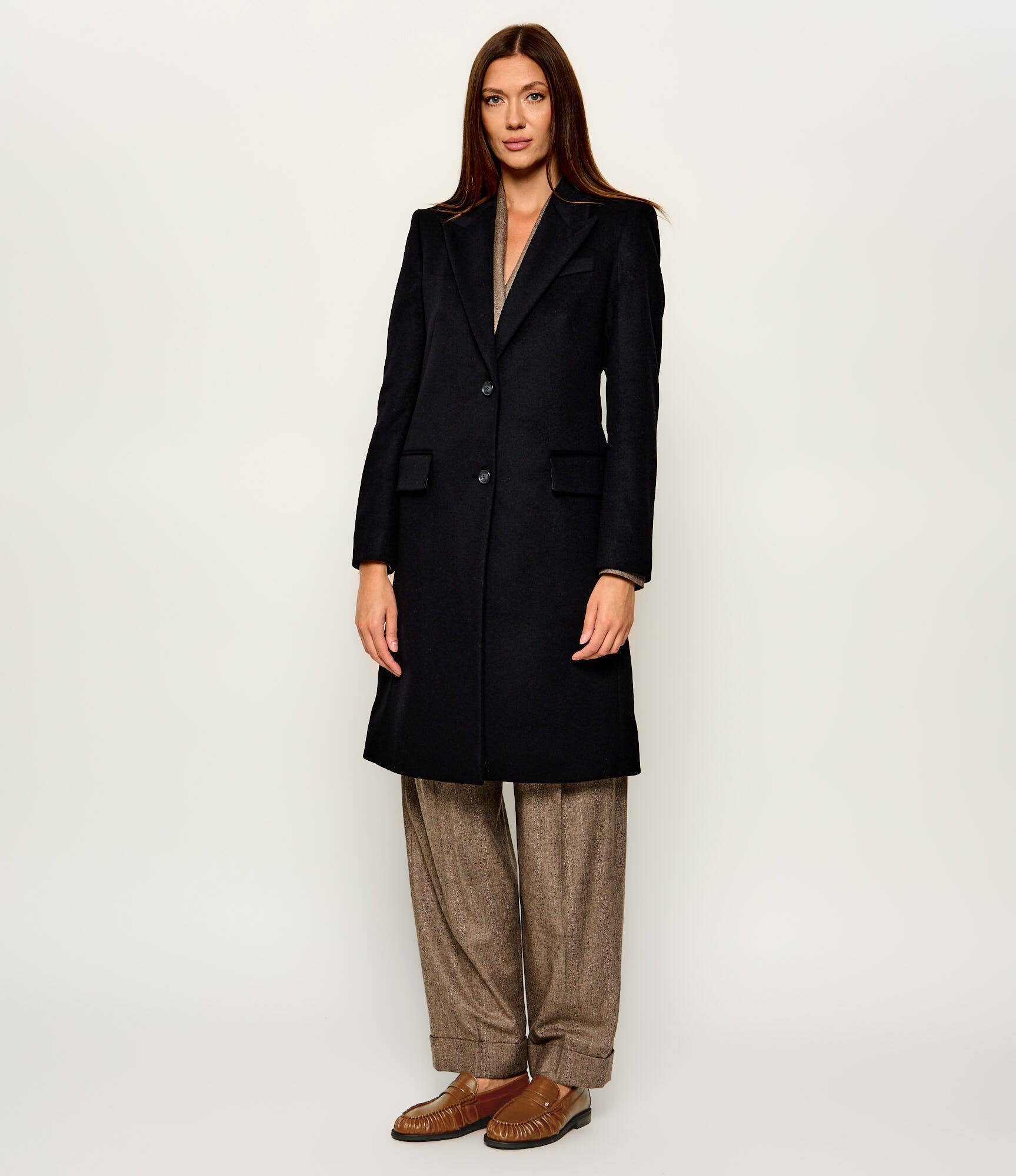 BOSS Black De piele pantofi loafer Lycia_Mocc_LTWR