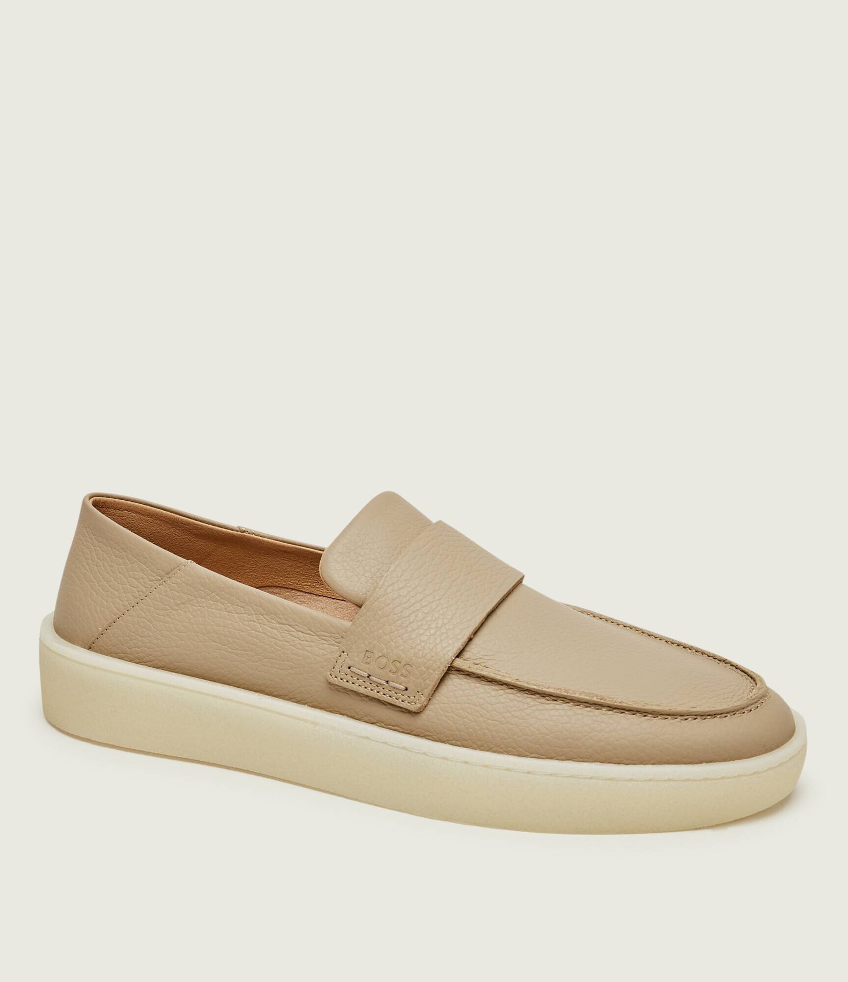 BOSS Black De piele pantofi loafer Randal_Loaf_tb