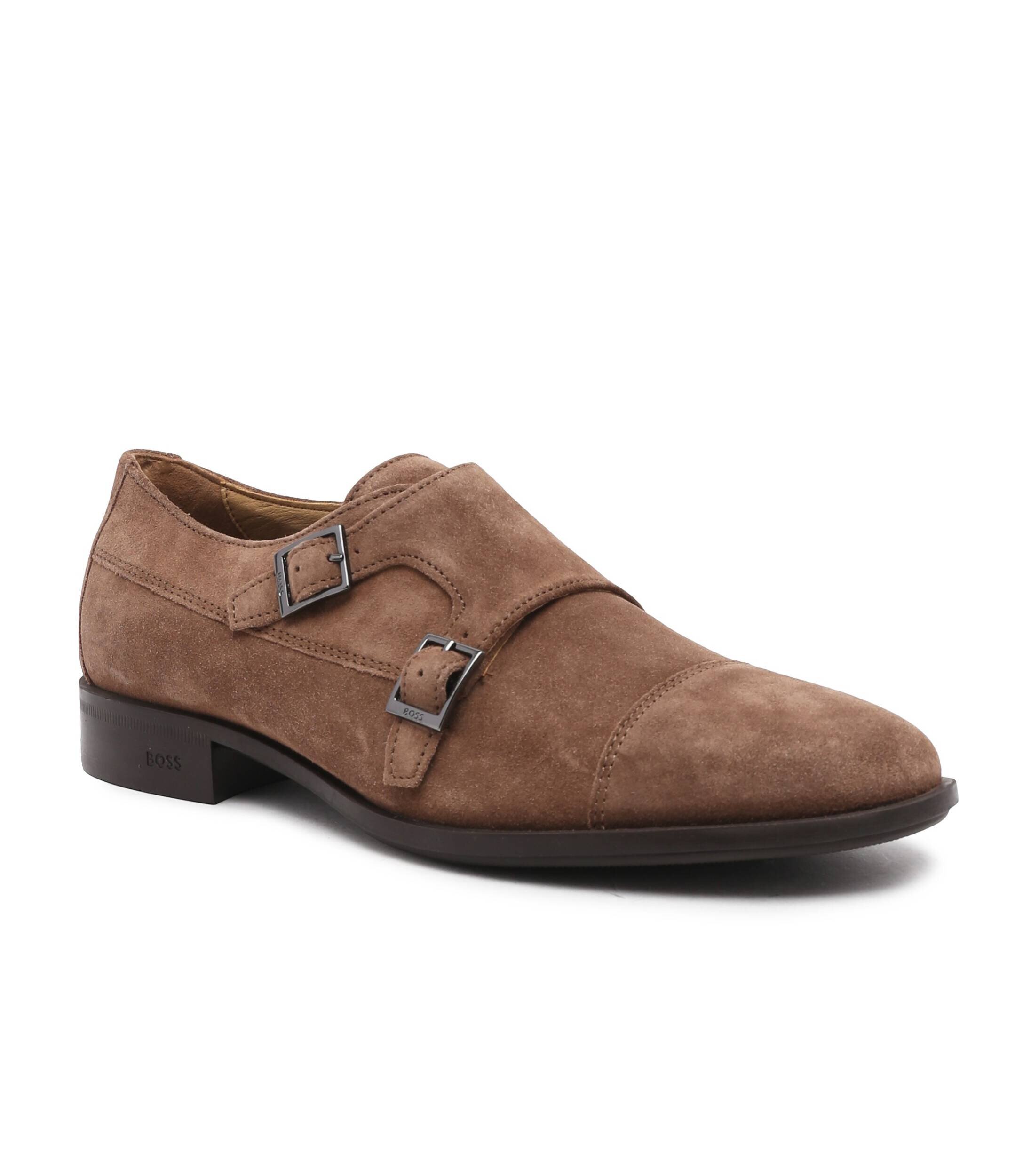 BOSS Black De piele pantofi monk Colby