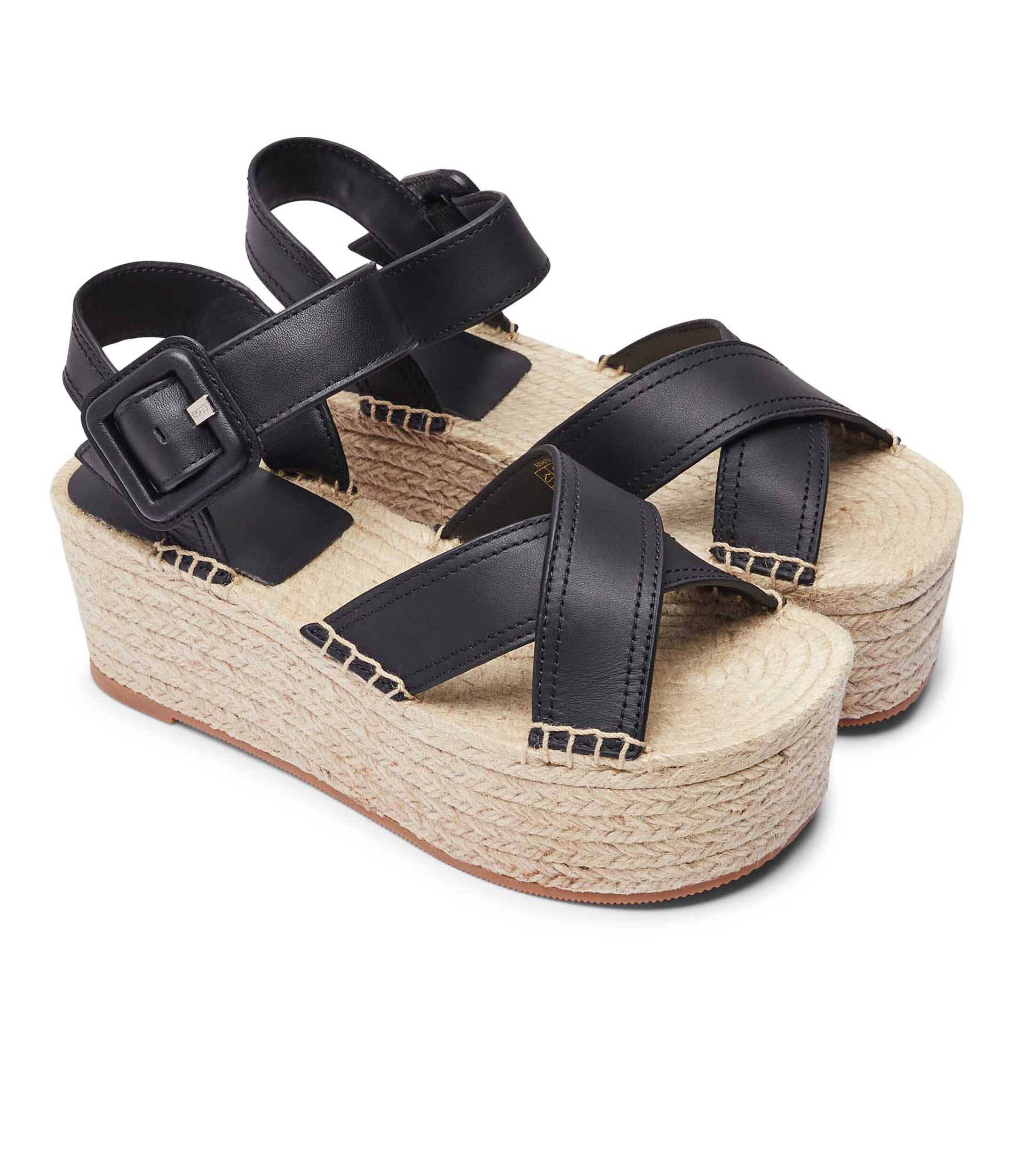 BOSS Black De piele sandale Machica_Pltsan_LTBK