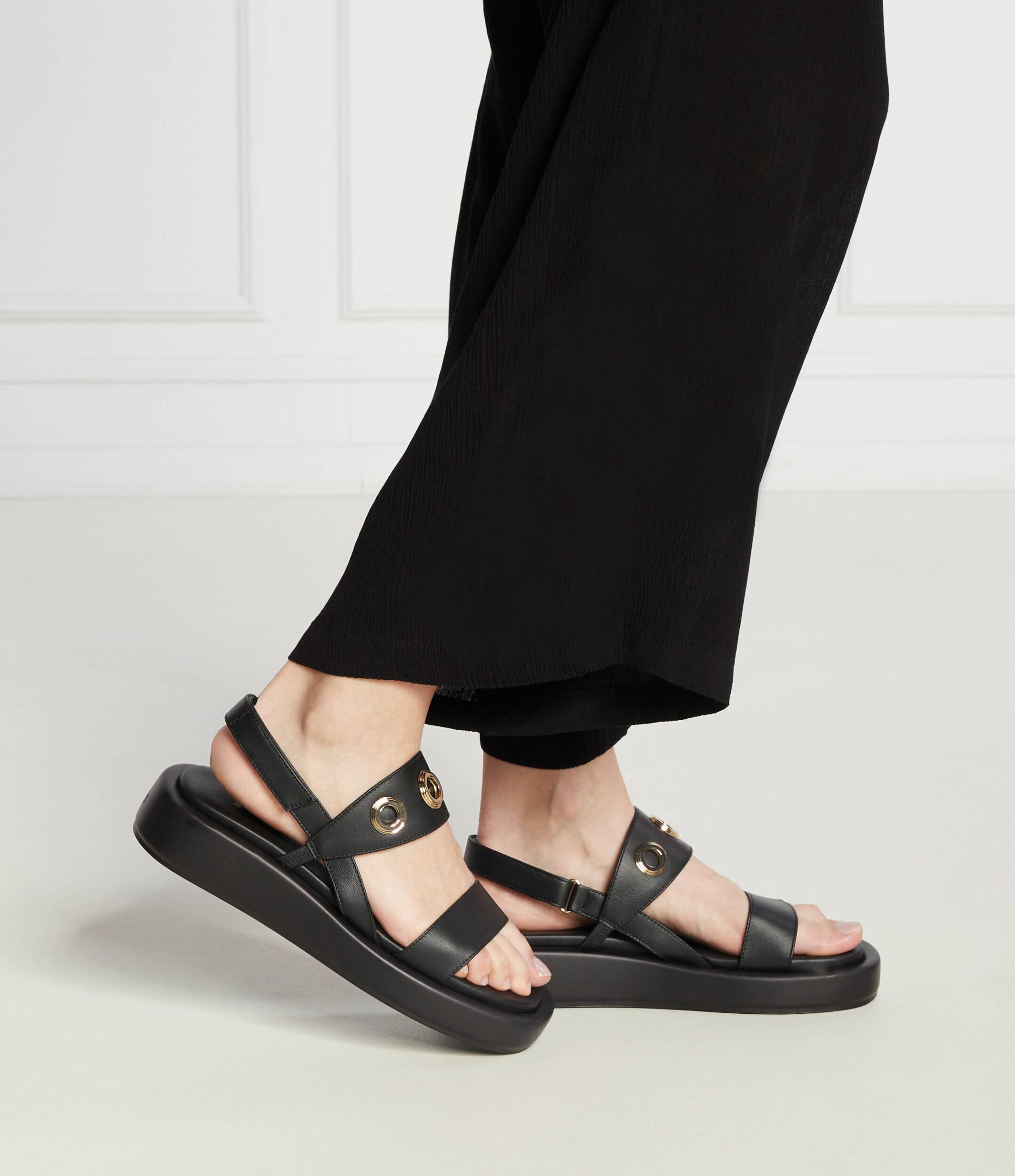 BOSS Black De piele sandale Scarlet