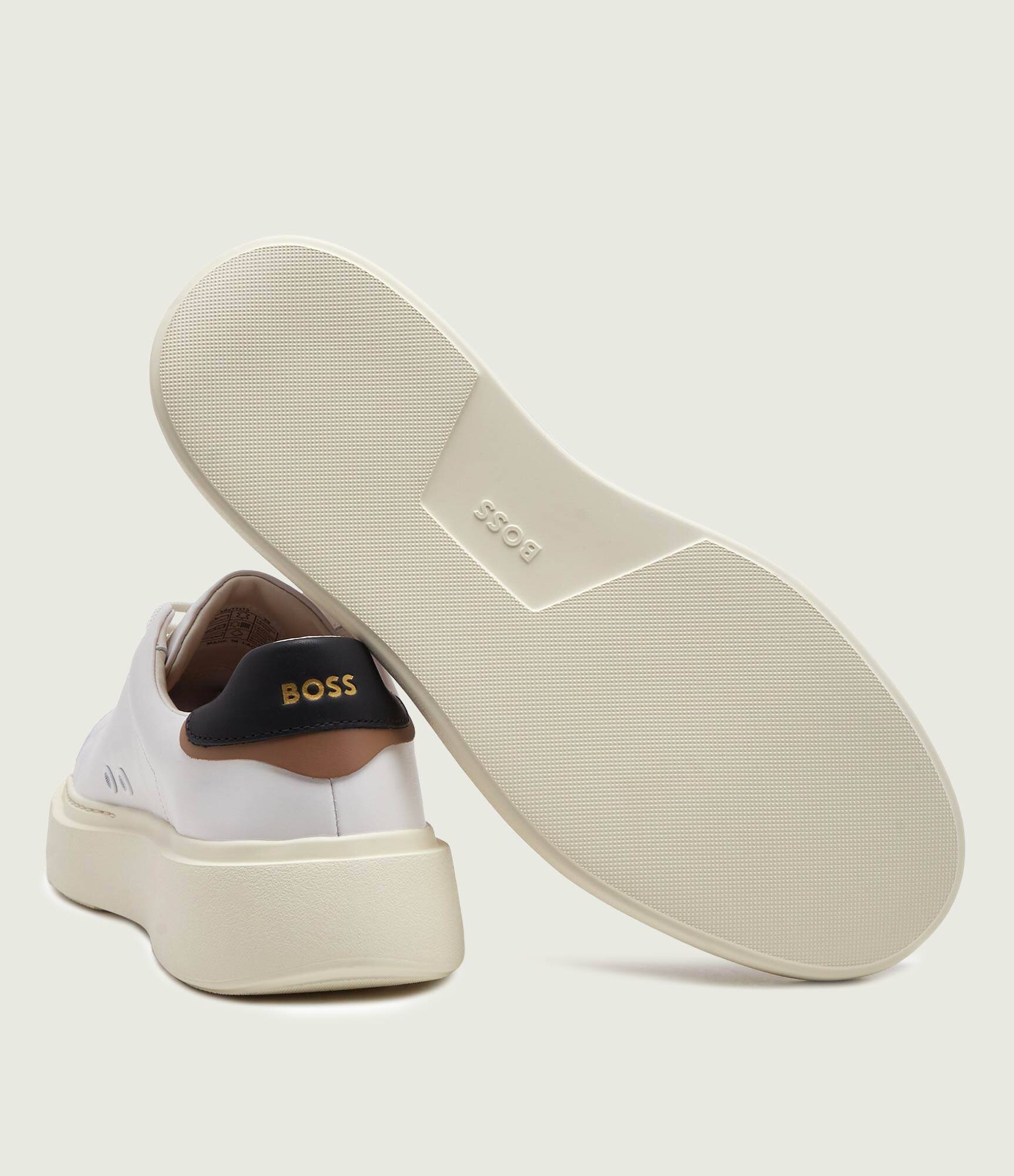BOSS Black De piele sneakers Amber_Runn_fl1