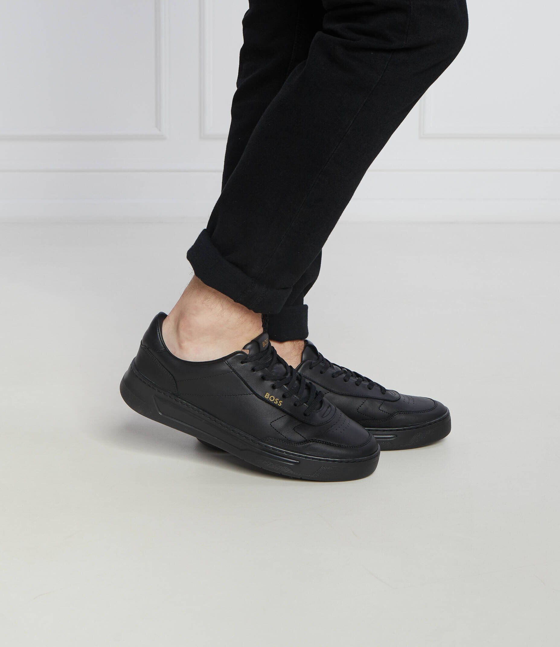 BOSS Black De piele sneakers Baltimore_Tenn_ltl